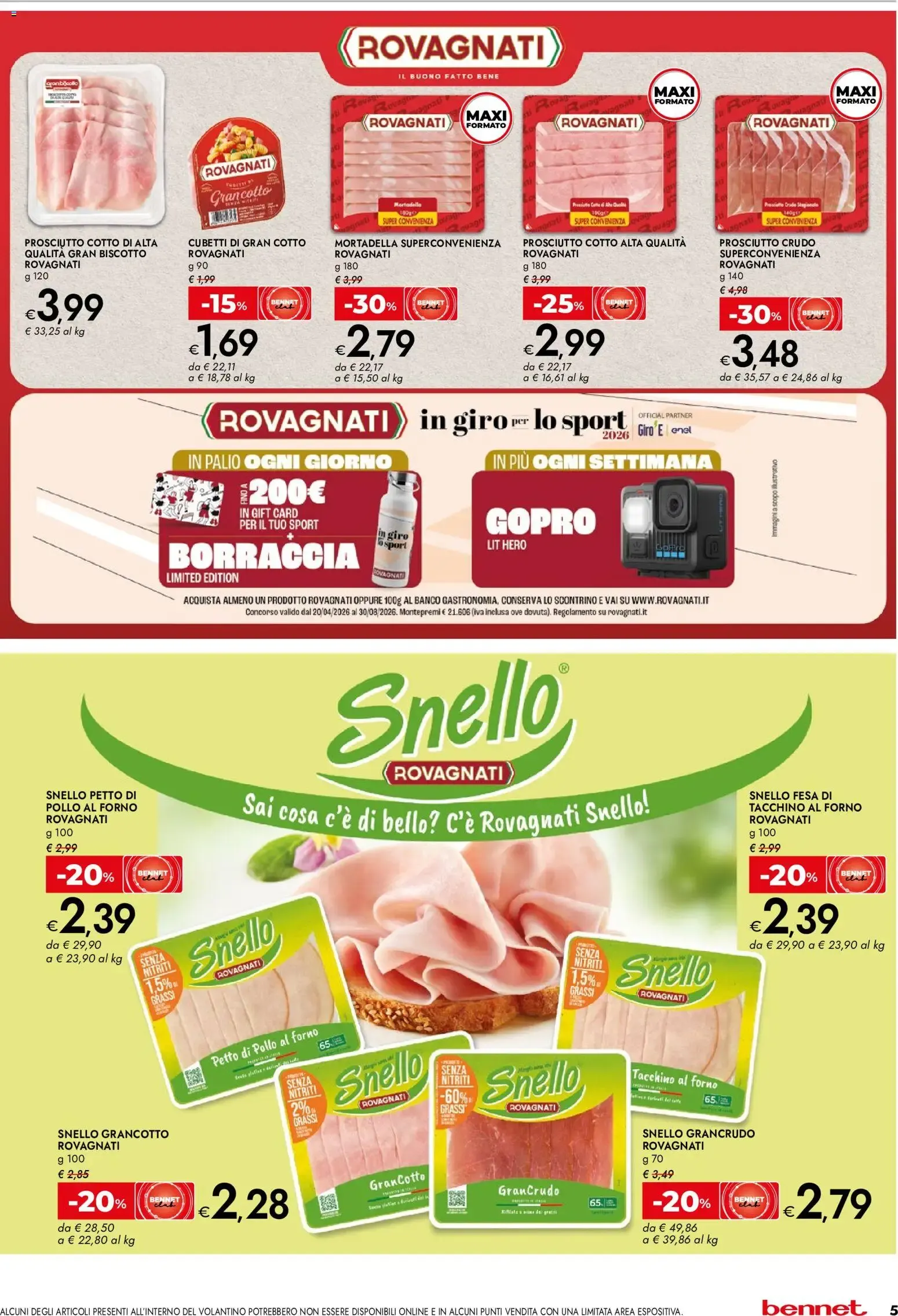 Nuovo bennet volantino Extra dal 20/08/2026 > offerte anteprima 🛍️ da 20 agosto a 2 settembre di 2026 - Pagina del volantino 5