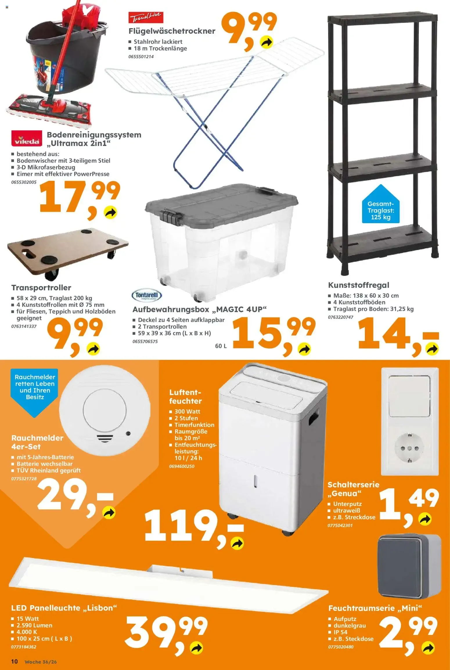 Globus Baumarkt von 31. August bis 5. September 2026 - Prospekt seite 10