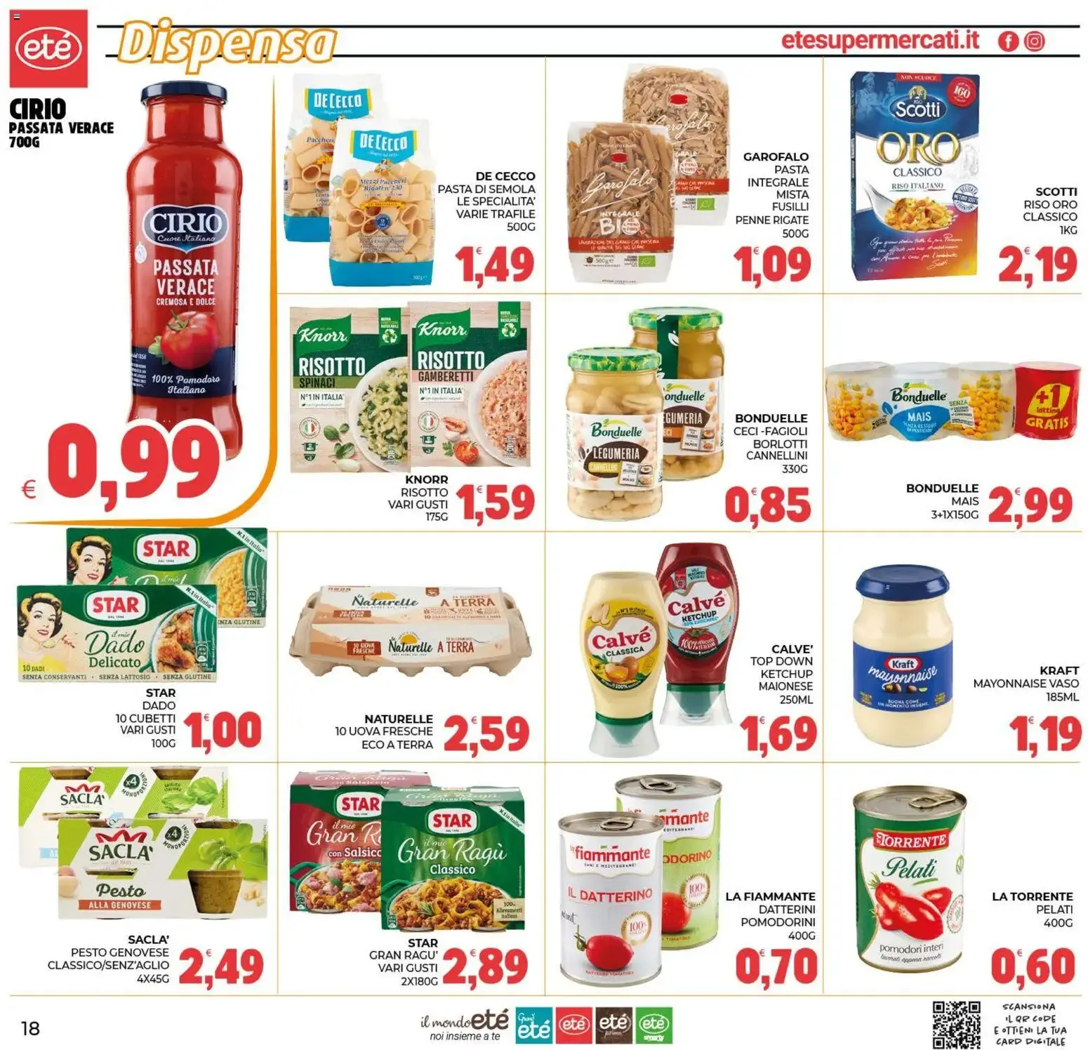 Eté volantino dal 22/09/2026 - online Offerte da 22 settembre a 1 ottobre di 2026 - Pagina del volantino 18