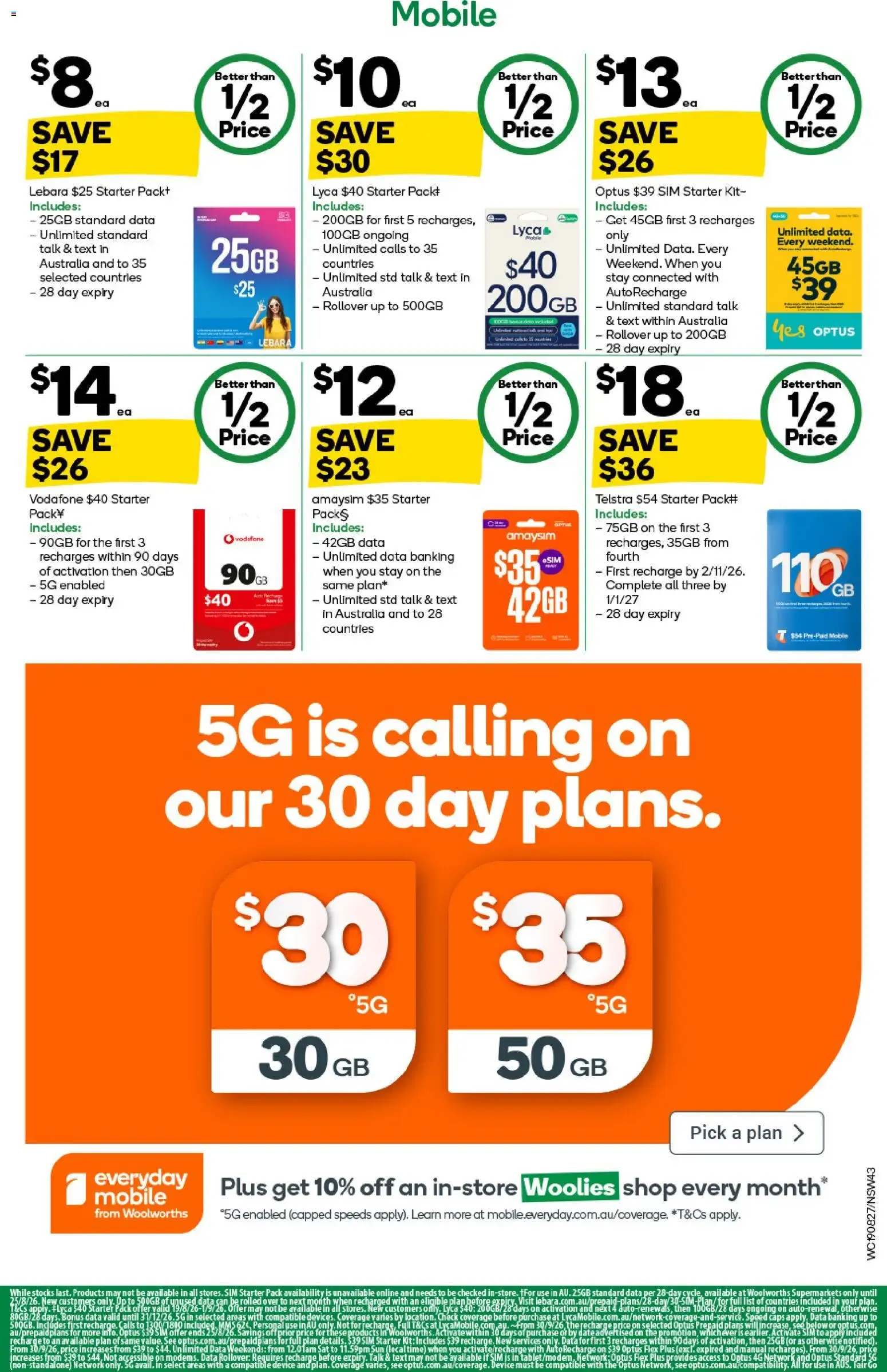 Woolworths catalogue valid from 19/08/2026 > Online Australia - Catalogue valid from 19 August to 25 August 2026 - page 43