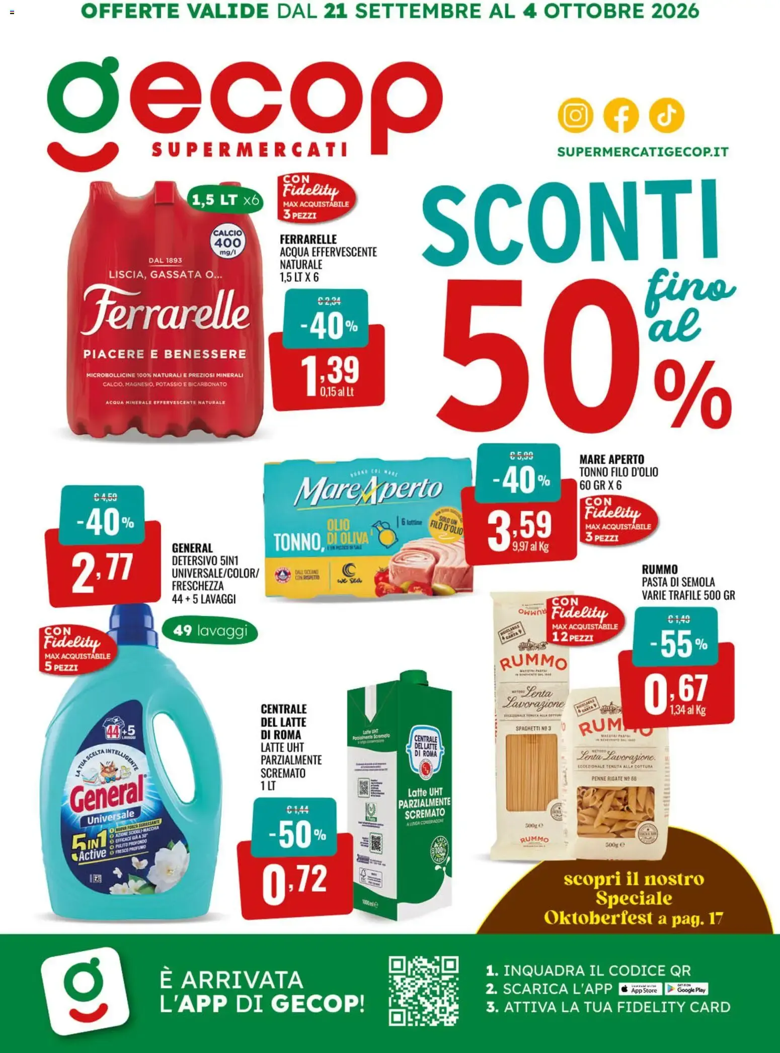 Nuovo GECOP volantino dal 21/09/2026 > offerte anteprima 🛍️ da 21 settembre a 4 ottobre di 2026 - Pagina del volantino 1