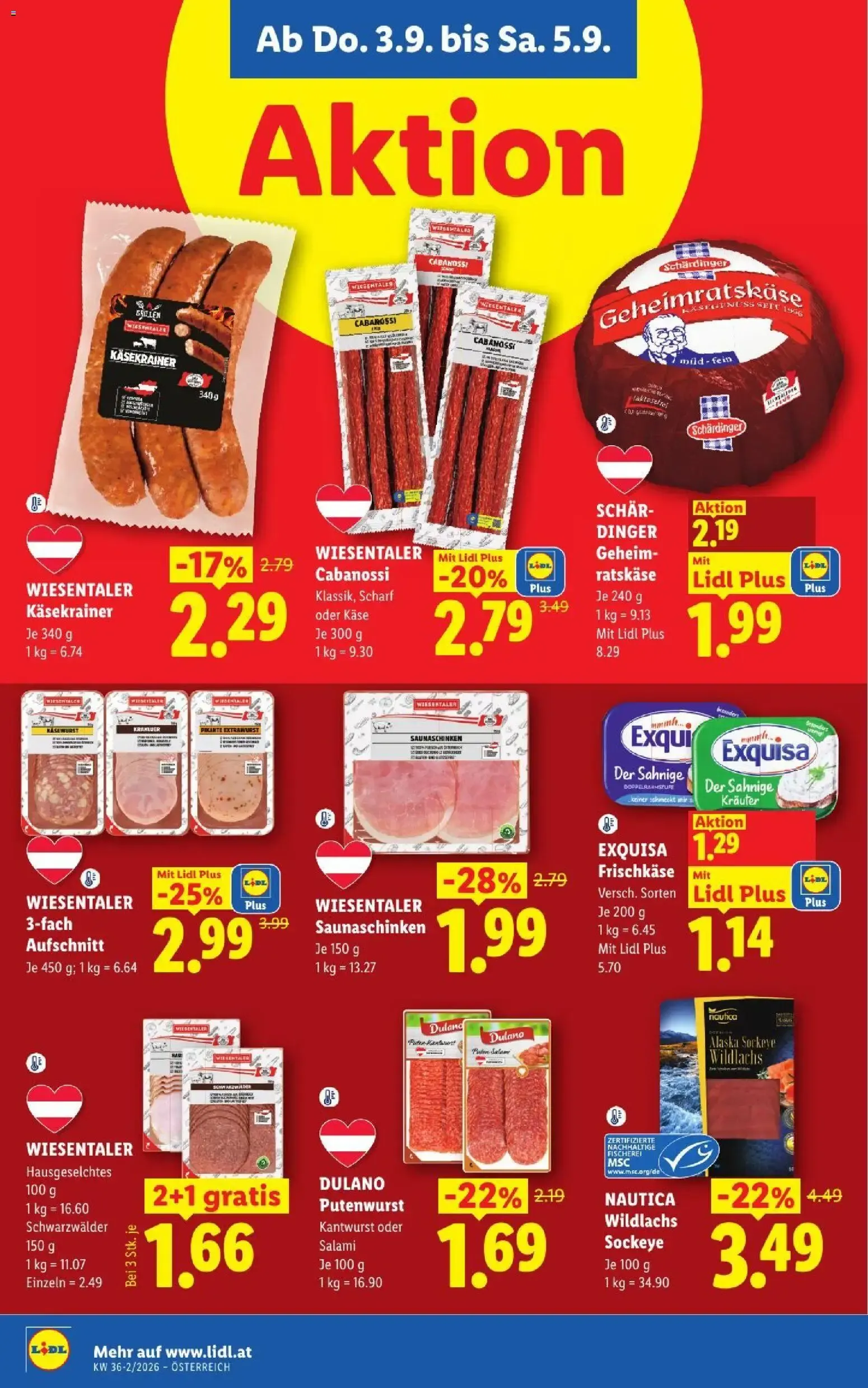 Lidl - Flugblatt ab 03.09.2026 - Angebote ab donnerstag von 3. September bis 5. September 2026 - Flugblätt seite  10