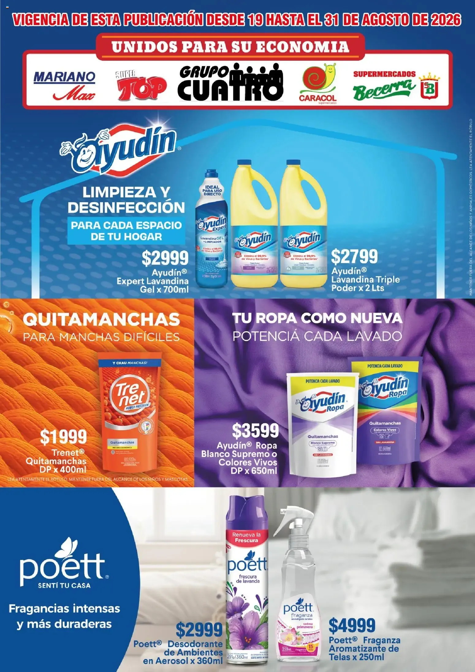 Ofertas de Mariano Max y Supermercados Asociados - Mes de la Niñez y Sorteo de $30 Millones 19 de agosto al 31 de agosto 2026 - Página 9 del catálogo