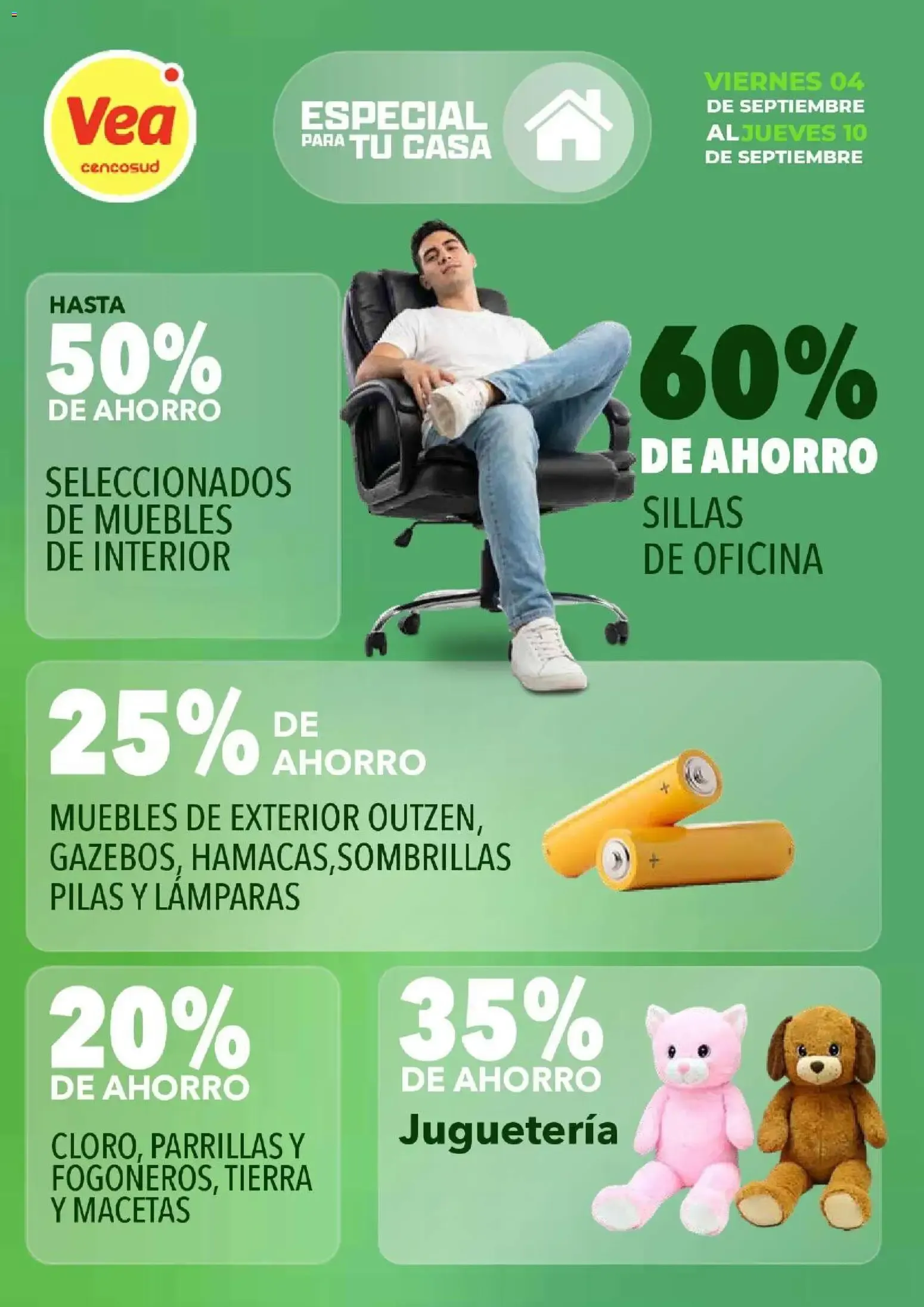 Ofertas de Vea - Especial para tu casa del 04/09/2026 - 09/09/2026 4 de septiembre al 9 de septiembre 2026 - Página 3 del catálogo