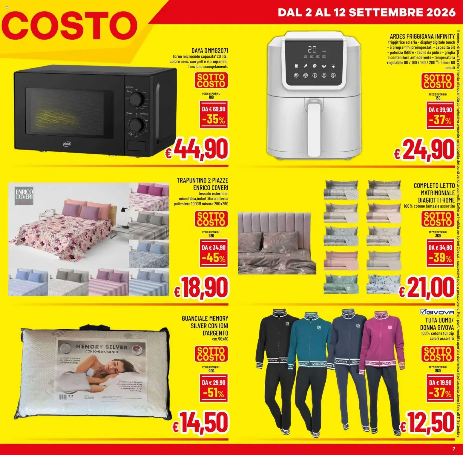 A&O volantino dal 02/09/2026 - online Offerte da 2 settembre a 15 settembre di 2026 - Pagina del volantino 7