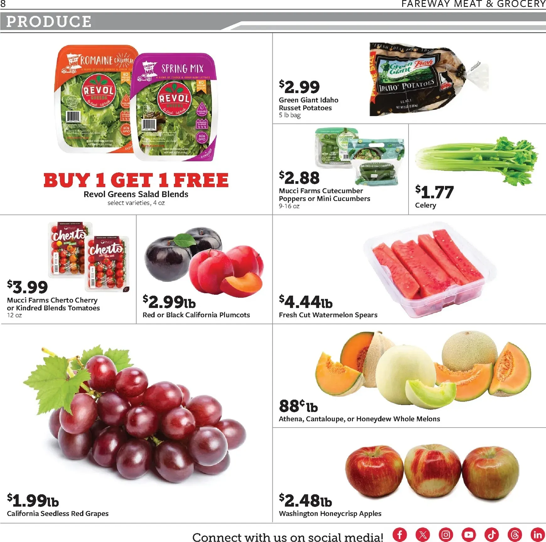 Weekly ad Fareway Meat & Grocery - Savings Worth Grilling For from July 20 to July 25 2026 - Page 8