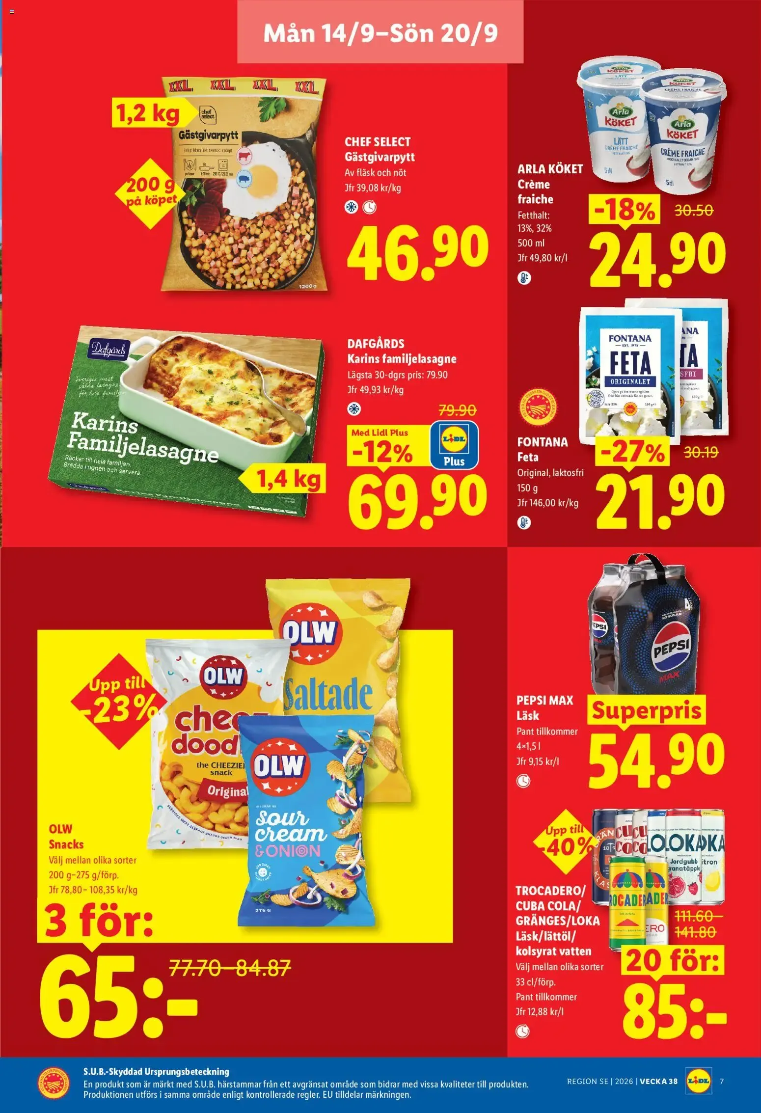 Lidl erbjudanden från 14/09/2026 - 20/09/2026 > Reklamblad nuvarande rabatter från 14 september till 20 september 2026 - Reklamblad sidor 8