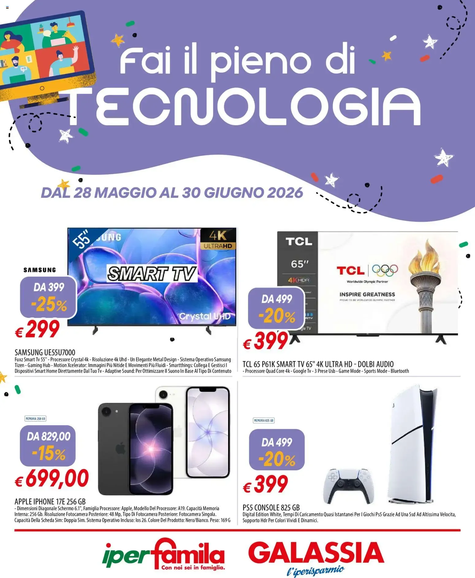 Fai il pieno di TECNOLOGIA