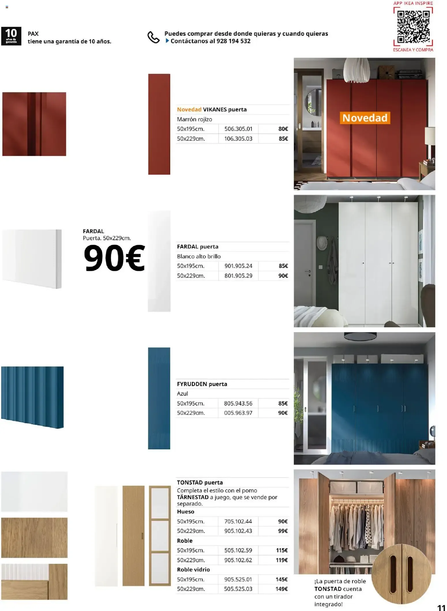 Catálogo de Guía de compra PAX y KOMPLEMENT - Sistema de armarios IKEA 1 de septiembre al 31 de enero 2027 - Página 11