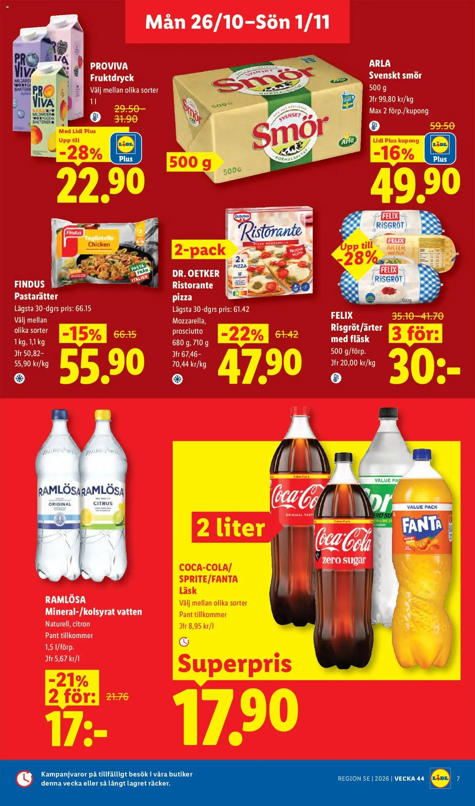 Lidl Veckans erbjudanden från 26 oktober till 1 november 2026 - Reklamblad sidor 7
