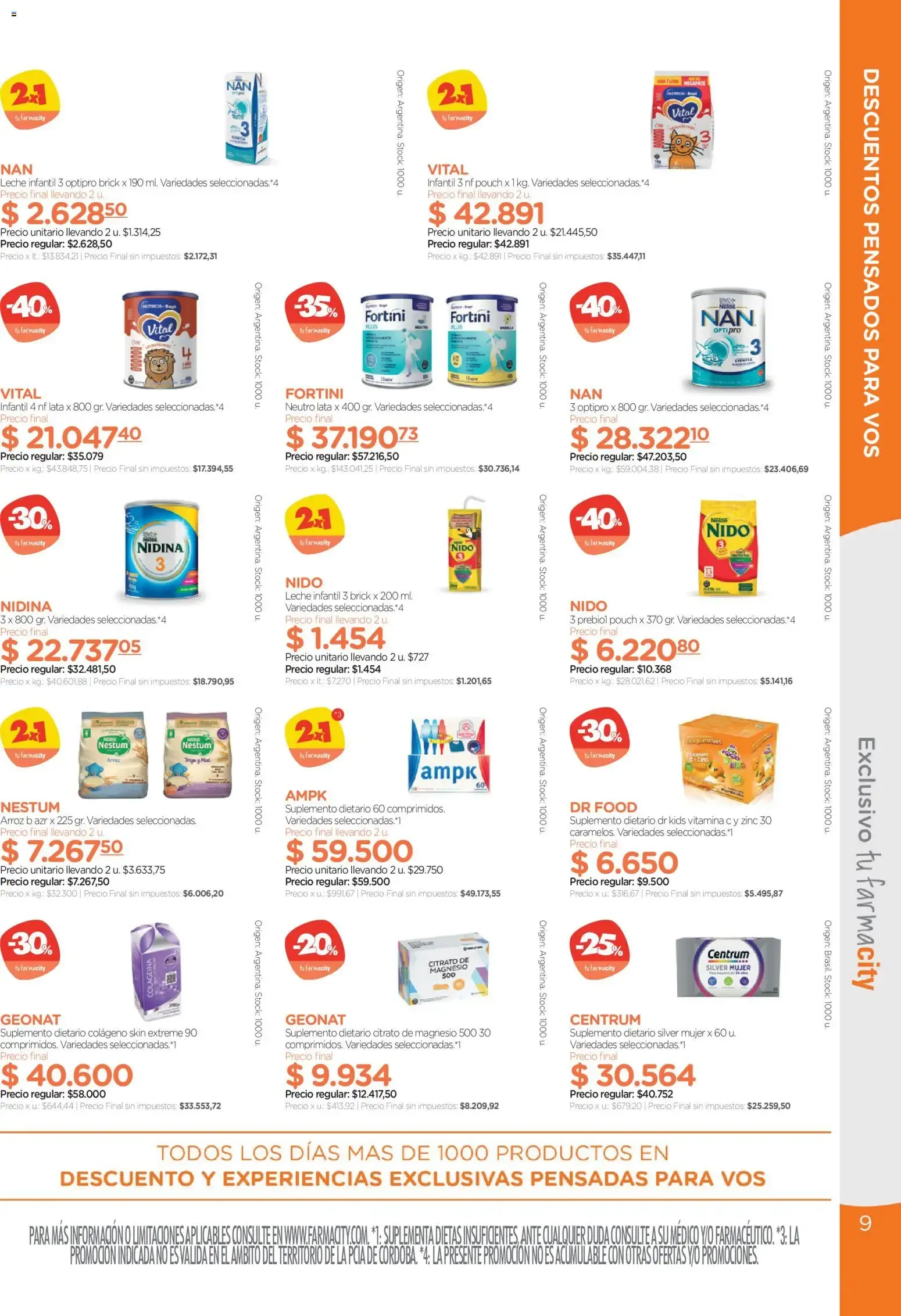 Ofertas de SEMANA tu farmacity 22 de octubre al 30 de octubre 2026 - Página 9 del catálogo