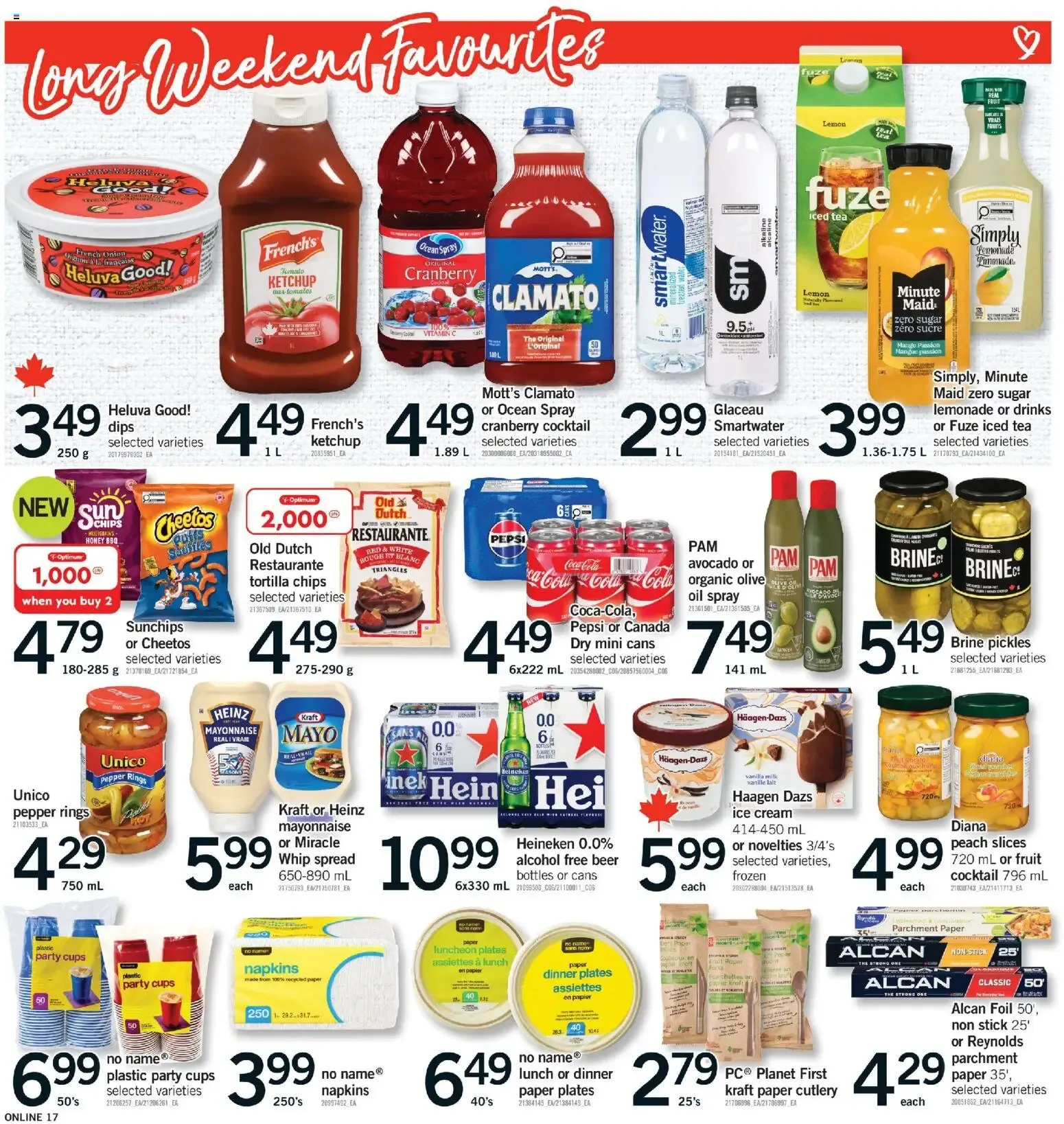 Fortinos weekly flyer / circulaire from Sep 3, 2026 > weekly specials & deals from September 3 to September 9 2026 - flyer page 17
