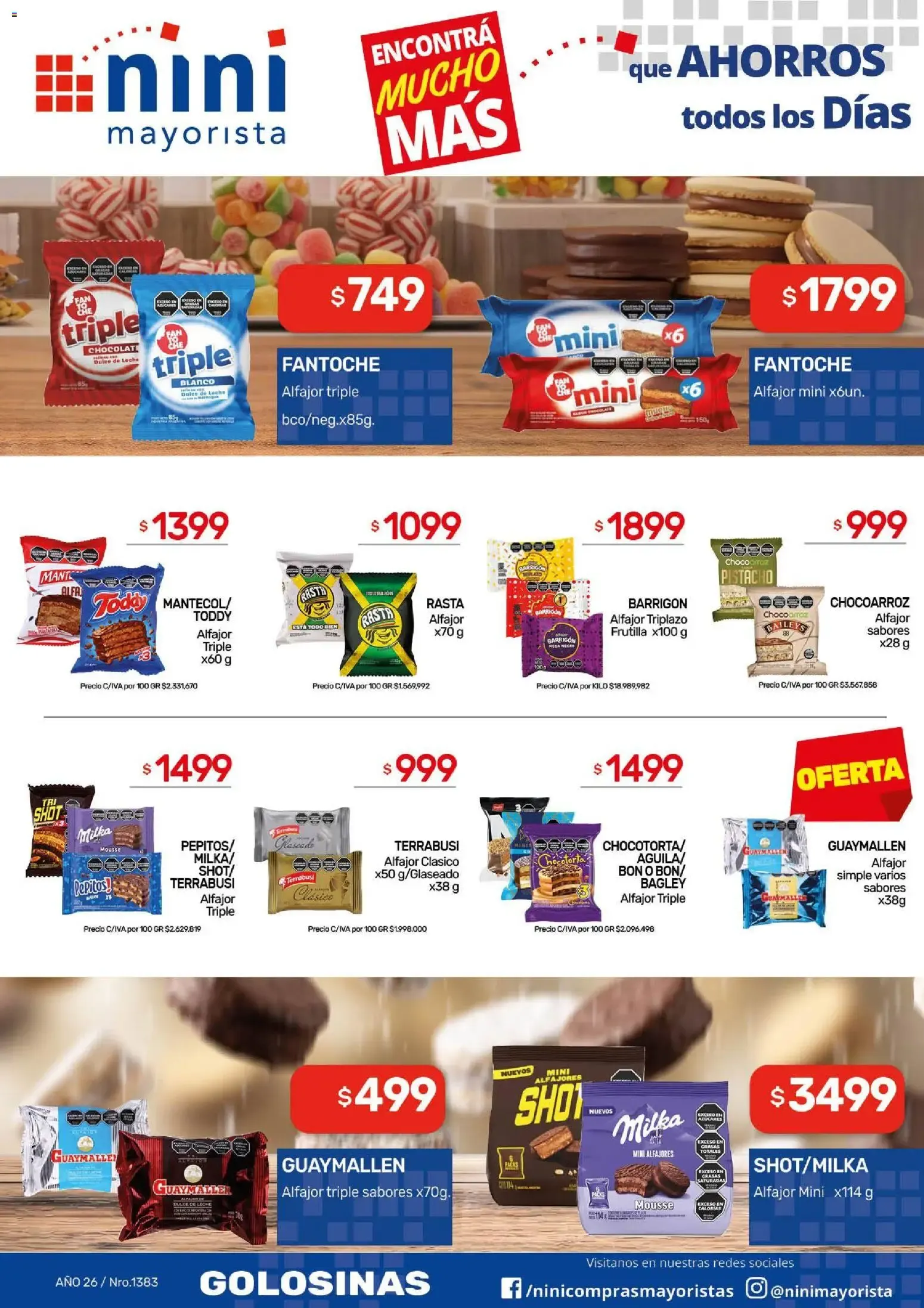 Ofertas de NINI Mayorista catálogo del 26/10/2026 - 01/11/2026 26 de octubre al 1 de noviembre 2026 - Página 34 del catálogo