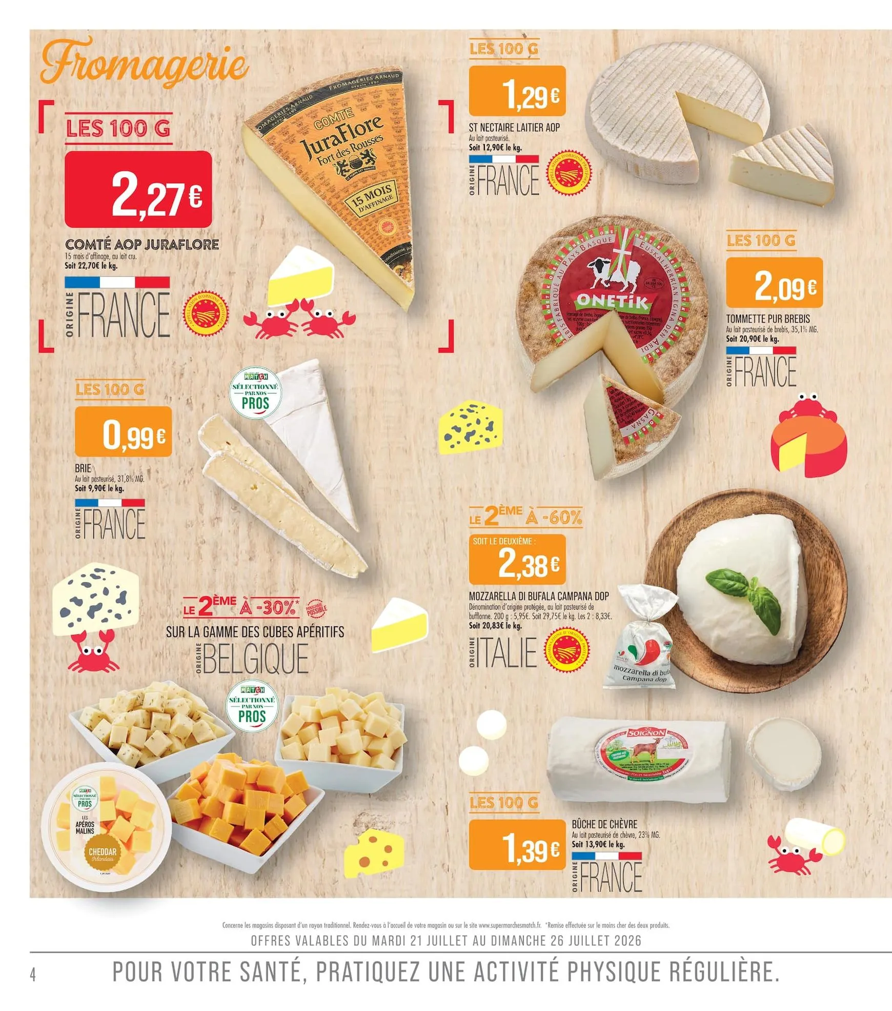 Supermarché Match - Prix Coûtant y Les Bons Plans de l'été du 21 juillet au 2 août 2026 - Catalogue page 4