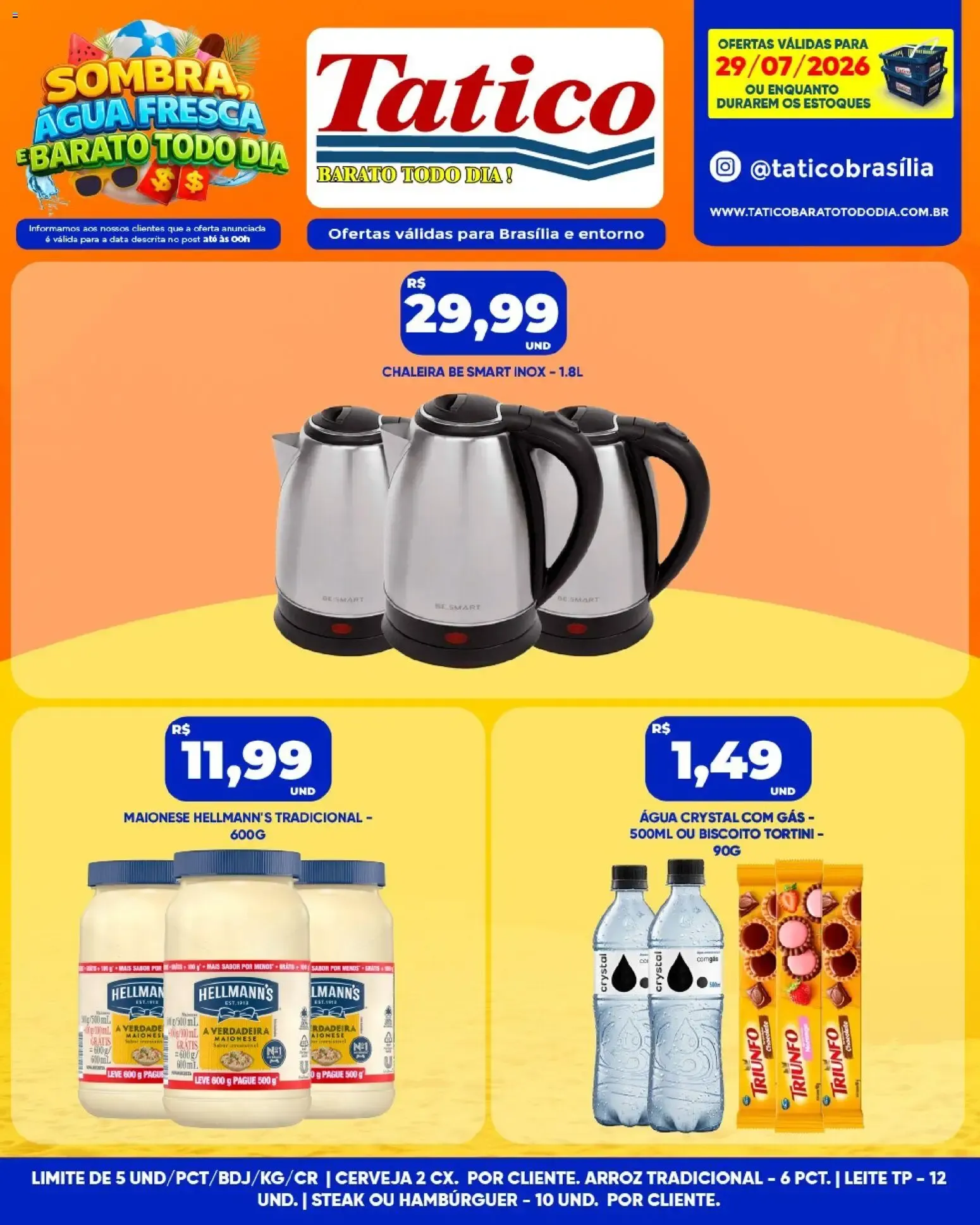Encarte de Tatico ofertas do Dia de 29/07/2026 | Promoções Online 29 de julho até 29 de julho 2026 - Pagina 12