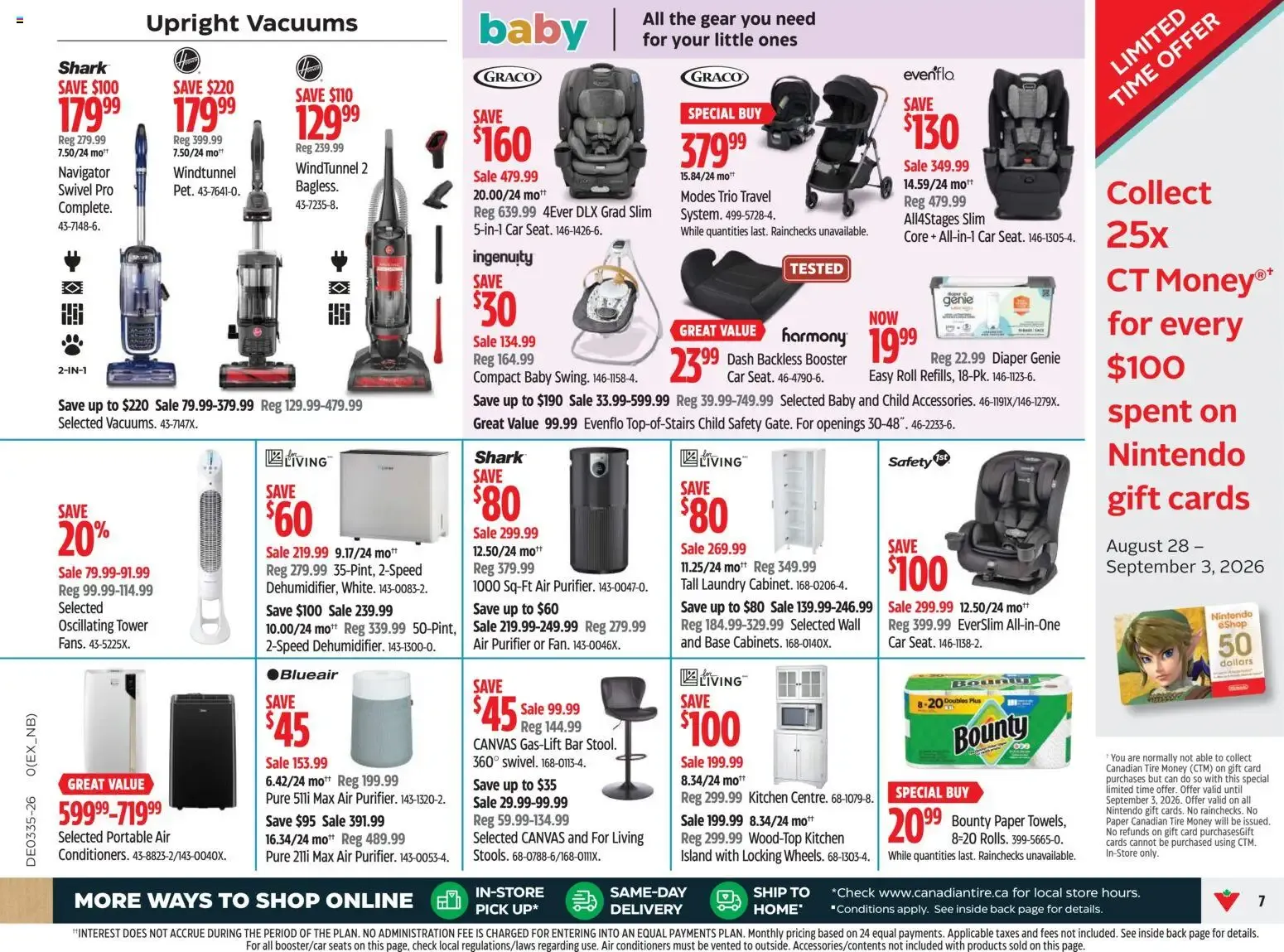 Canadian Tire weekly flyer from Aug 27, 2026 > weekly specials & deals from August 27 to September 2 2026 - flyer page 7