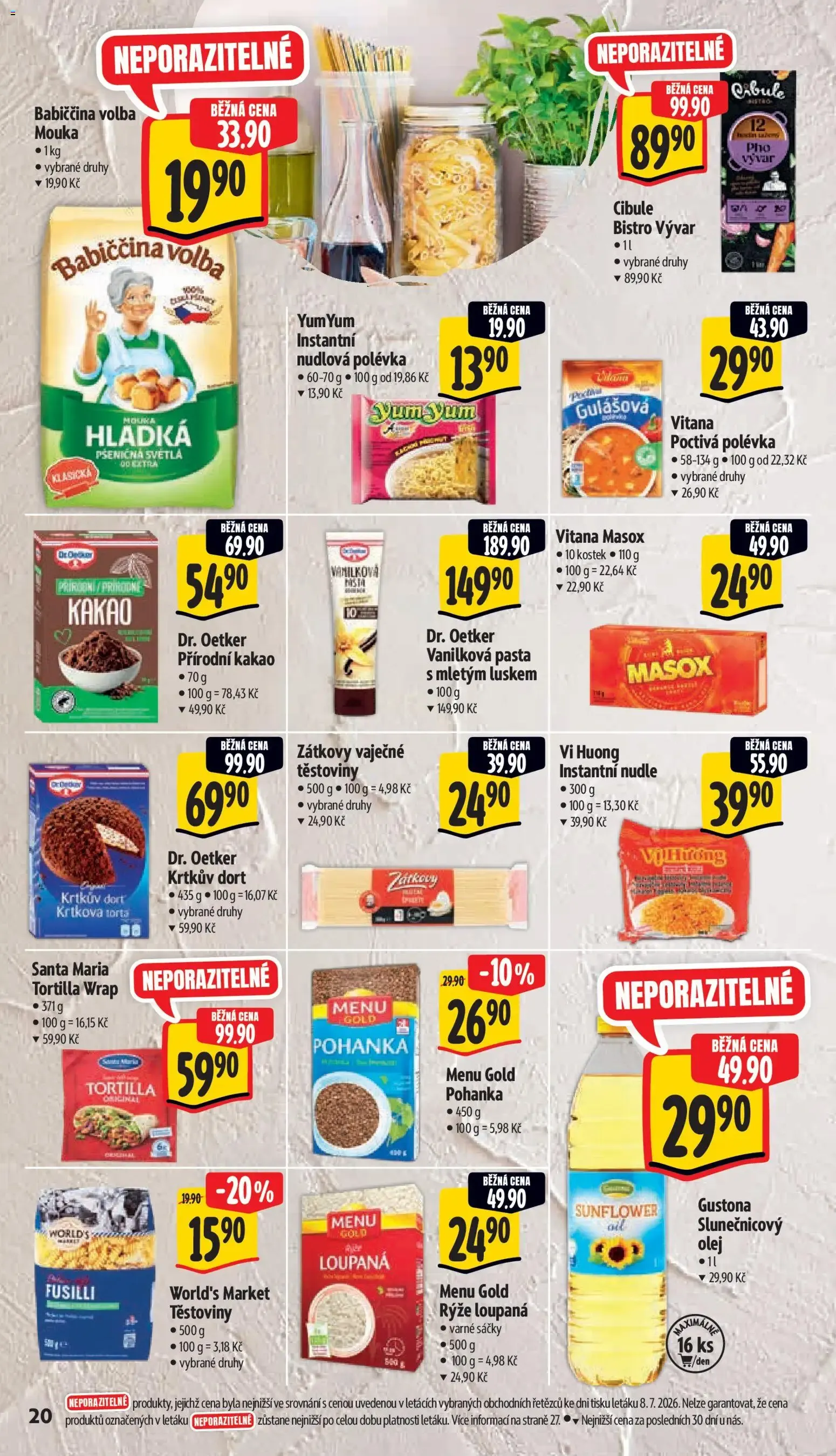 Albert leták - Hypermarket od 15.07.2026 - Akční leták - 15. července 21. července 2026 - Page 30