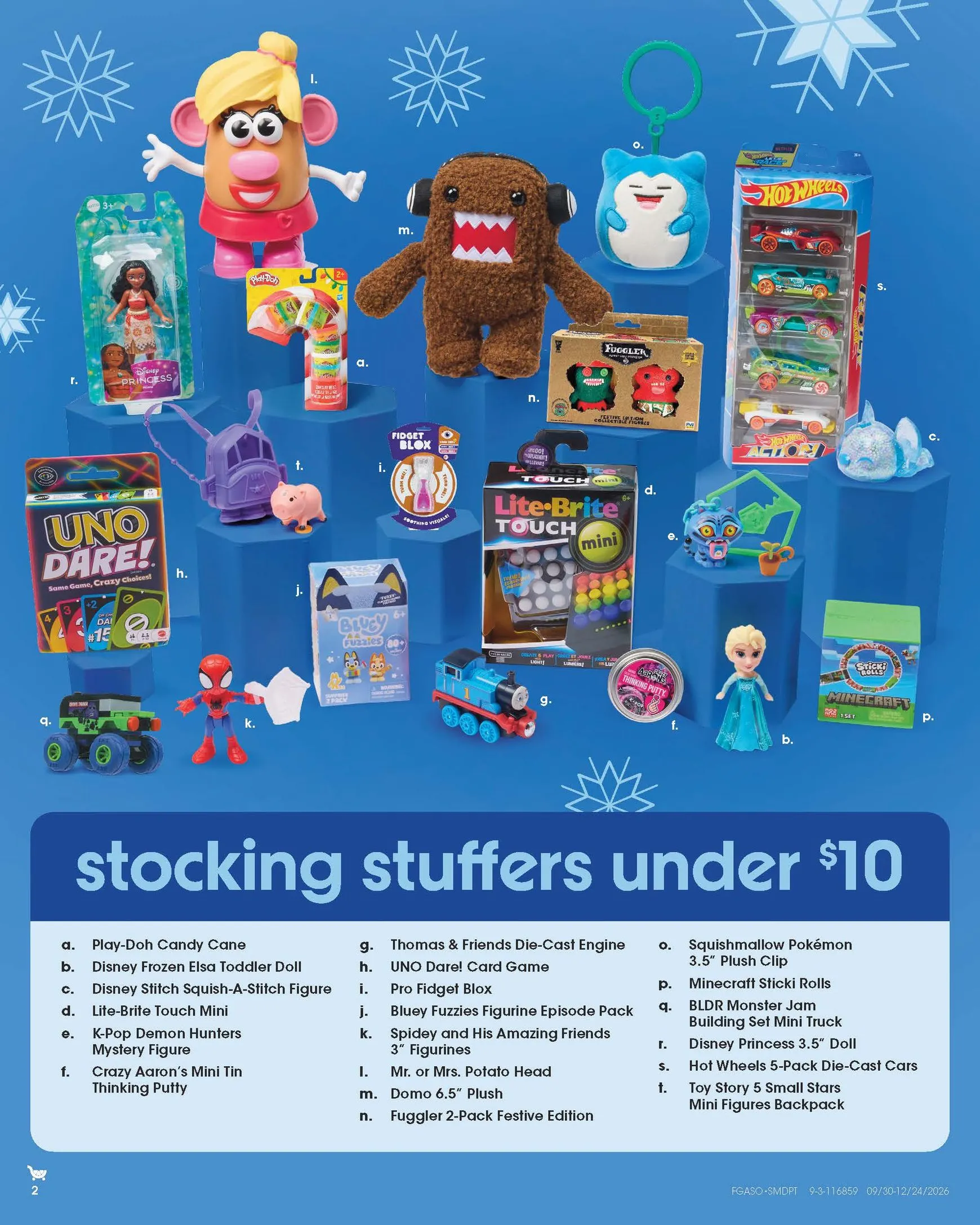 Weekly ad Current Fred Meyer - Toy Book leaflet valid from Wednesday 09/30/2026 to Thursday 12/24/2026 from September 30 to December 24 2026 - Page 2