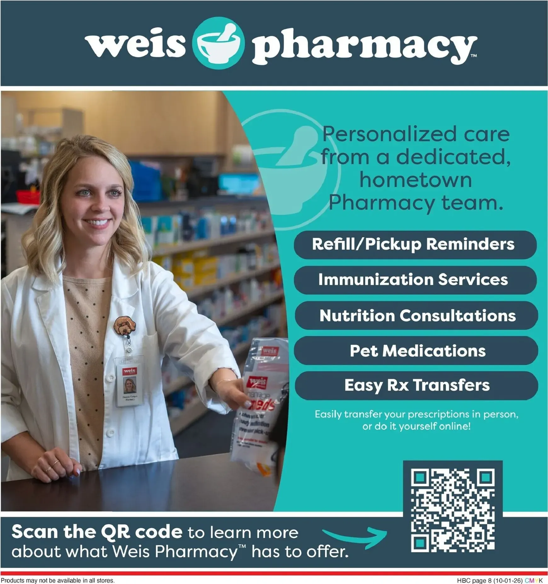 Weekly ad Current Weis Markets - Health & Home leaflet valid from Thursday 10/01/2026 to Wednesday 10/28/2026 from October 1 to October 28 2026 - Page 8