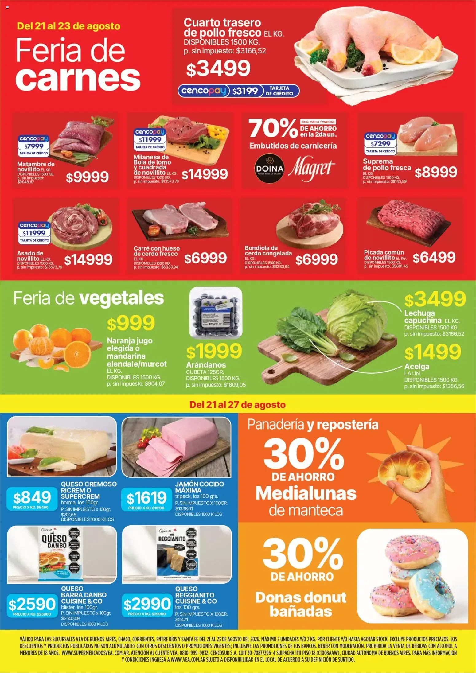 Ofertas de Vea - Fin de semana de ahorro | BA Nea del 21/08/2026 - 23/08/2026 21 de agosto al 23 de agosto 2026 - Página 2 del catálogo