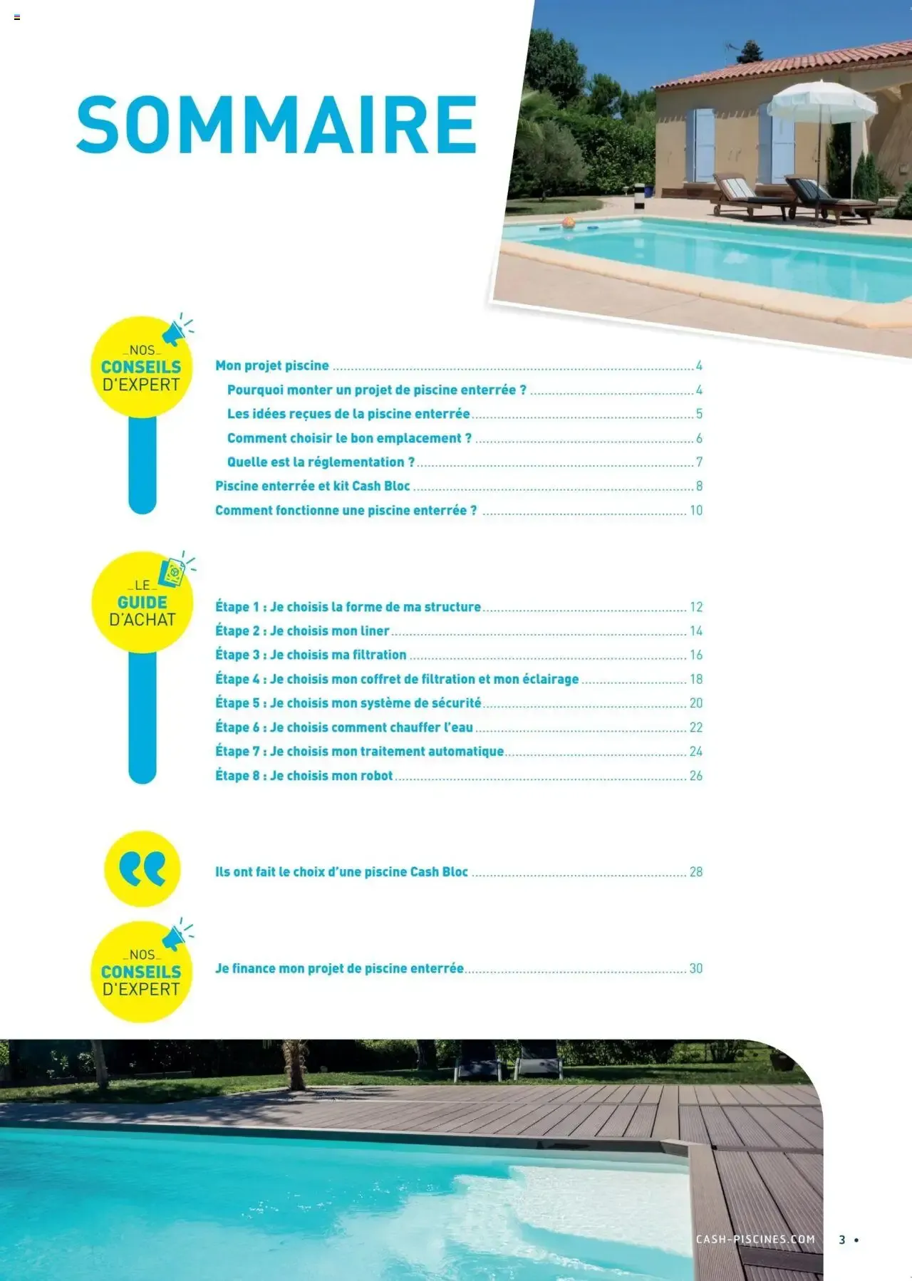 Le Guide Piscines Enterrées du 1 mars au 30 septembre 2026 - Catalogue page 3