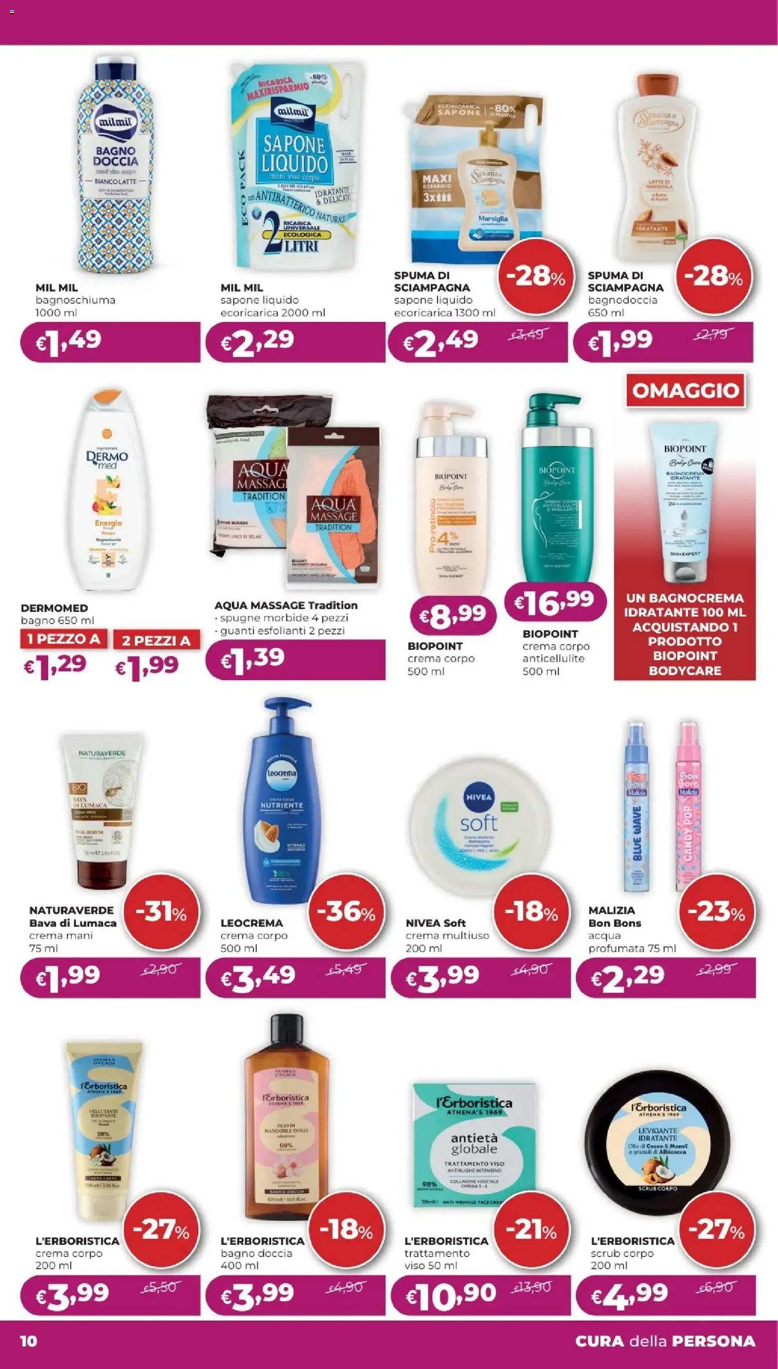 La Saponeria volantino dal 24/09/2026 - online Offerte da 24 settembre a 14 ottobre di 2026 - Pagina del volantino 10