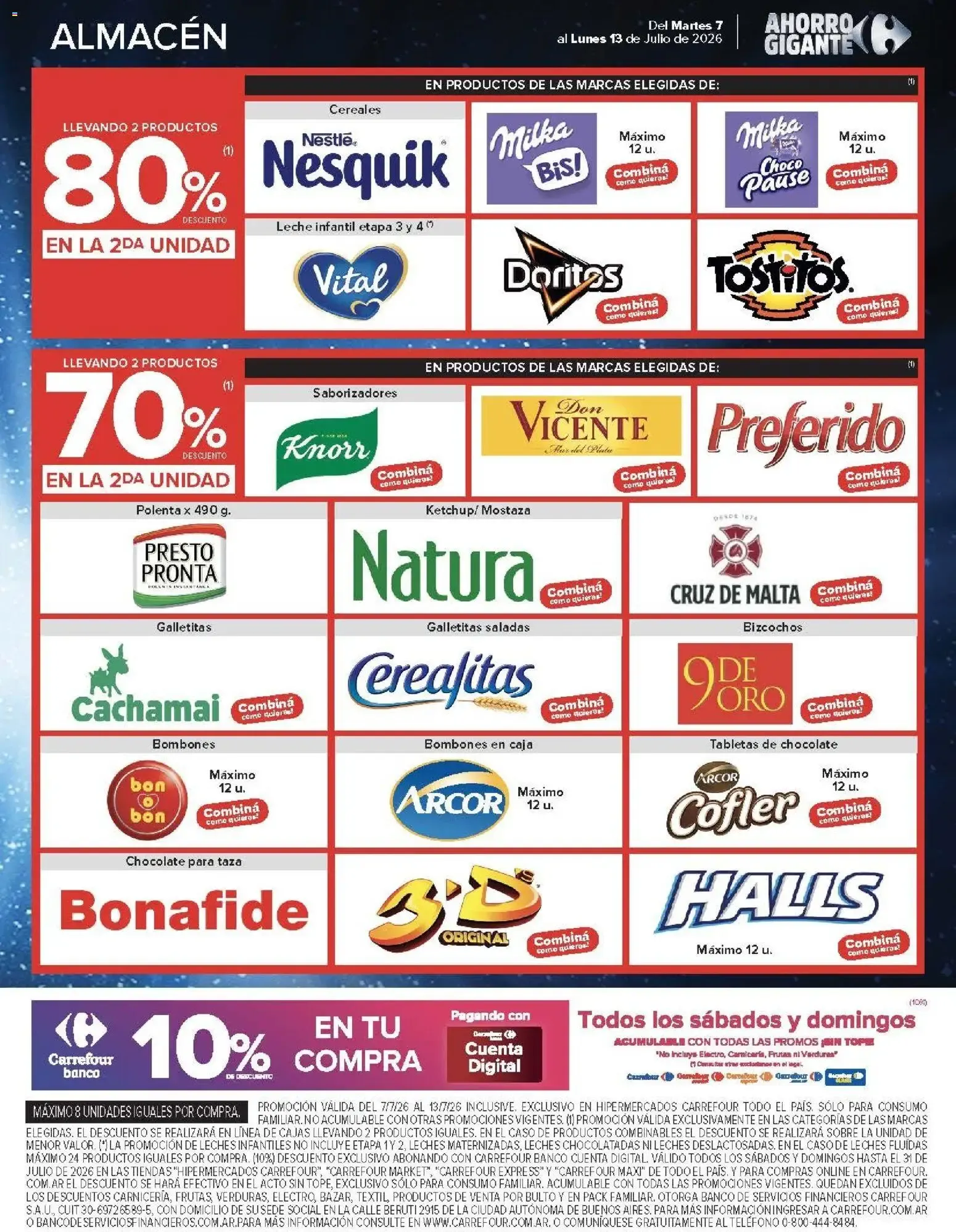 Ofertas de Carrefour - Ahorro Gigante 7 de julio al 13 de julio 2026 - Página 7 del catálogo