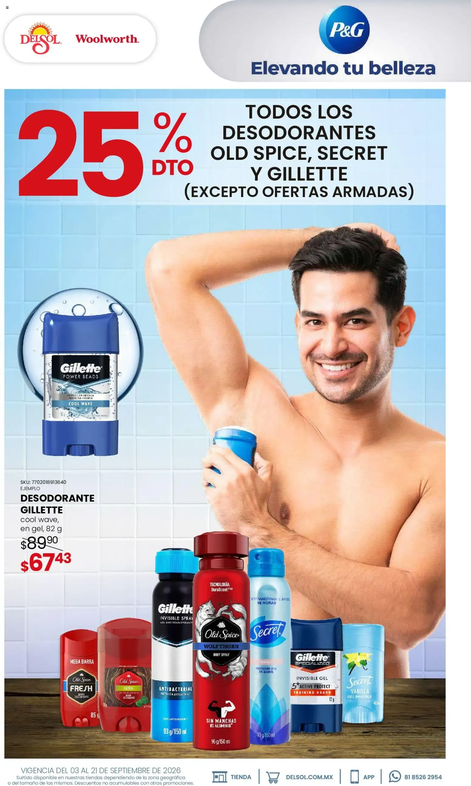 Catálogo de Del Sol y Woolworth: 30% DTO en toda la línea Pantene Colágeno y Biotinamida 3 de septiembre al 21 de septiembre 2026 - Pagina 8