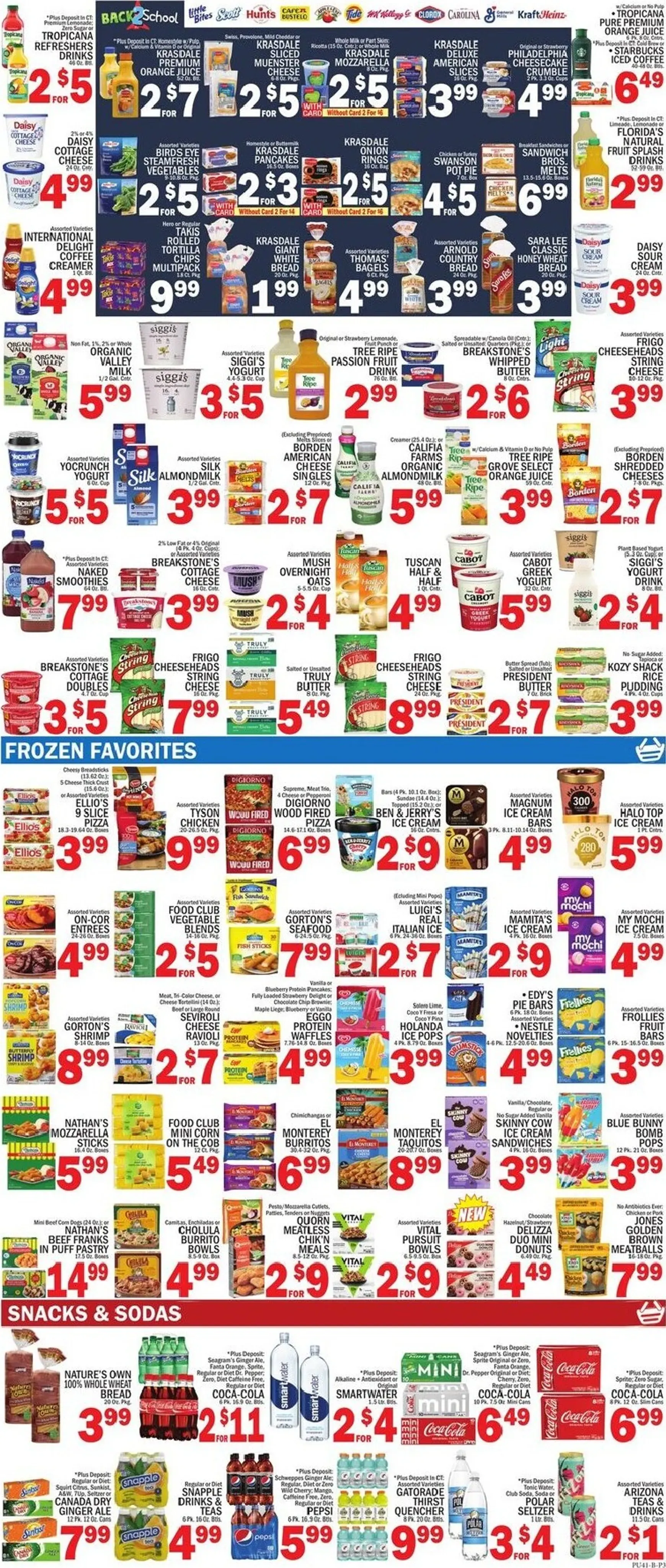 Weekly ad C-Town leaflet valid from August 21st to 27th from August 21 to August 27 2026 - Page 3