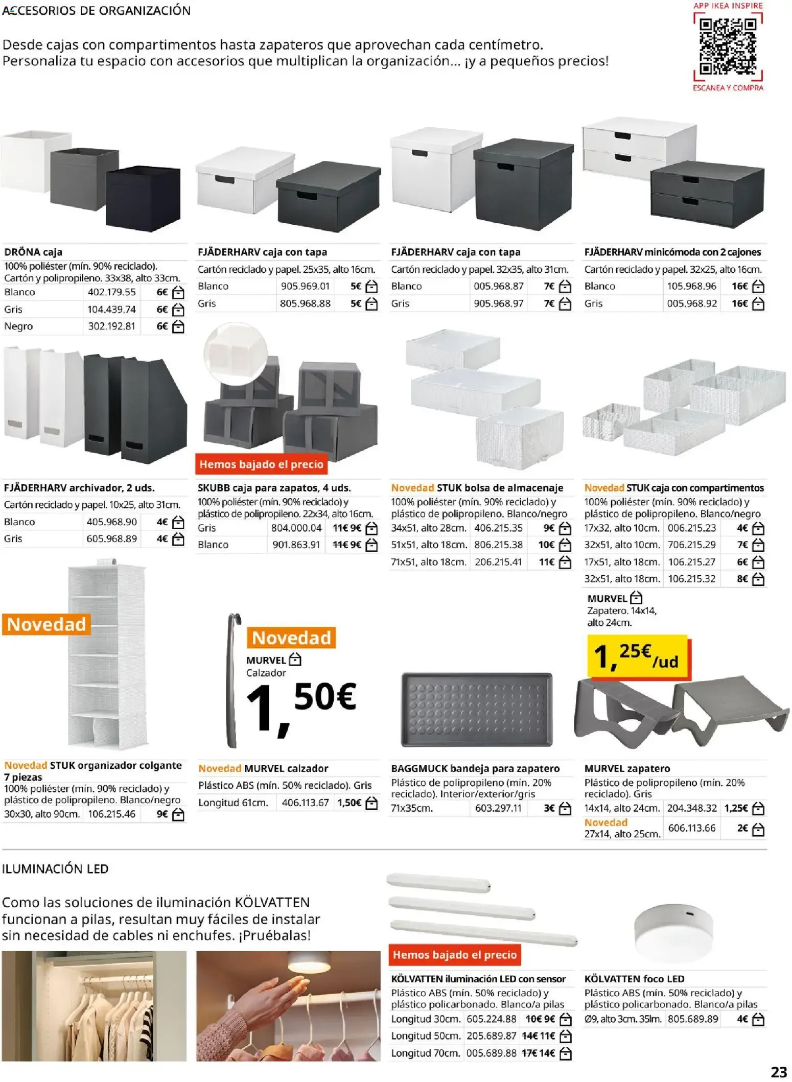 Catálogo de LASTARE Sistema modular de almacenaje 29 de junio al 31 de agosto 2026 - Página 23