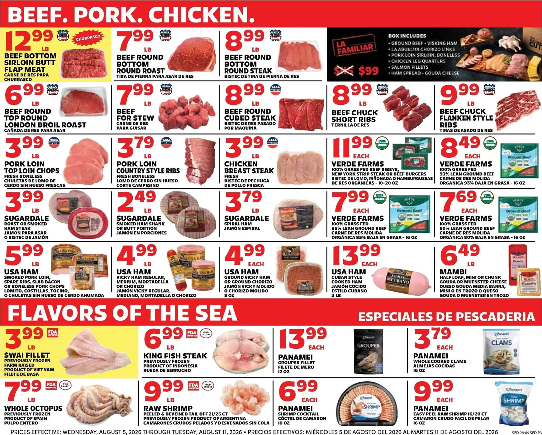 Weekly ad Current Sedano's leaflet valid from Wednesday 08/05/2026 to Tuesday 08/11/2026 from August 5 to August 11 2026 - Page 3