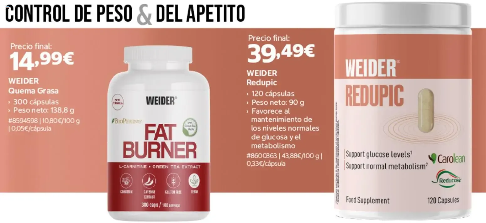 Catálogo de Selección Weider 28 de septiembre al 11 de octubre 2026 - Página 8