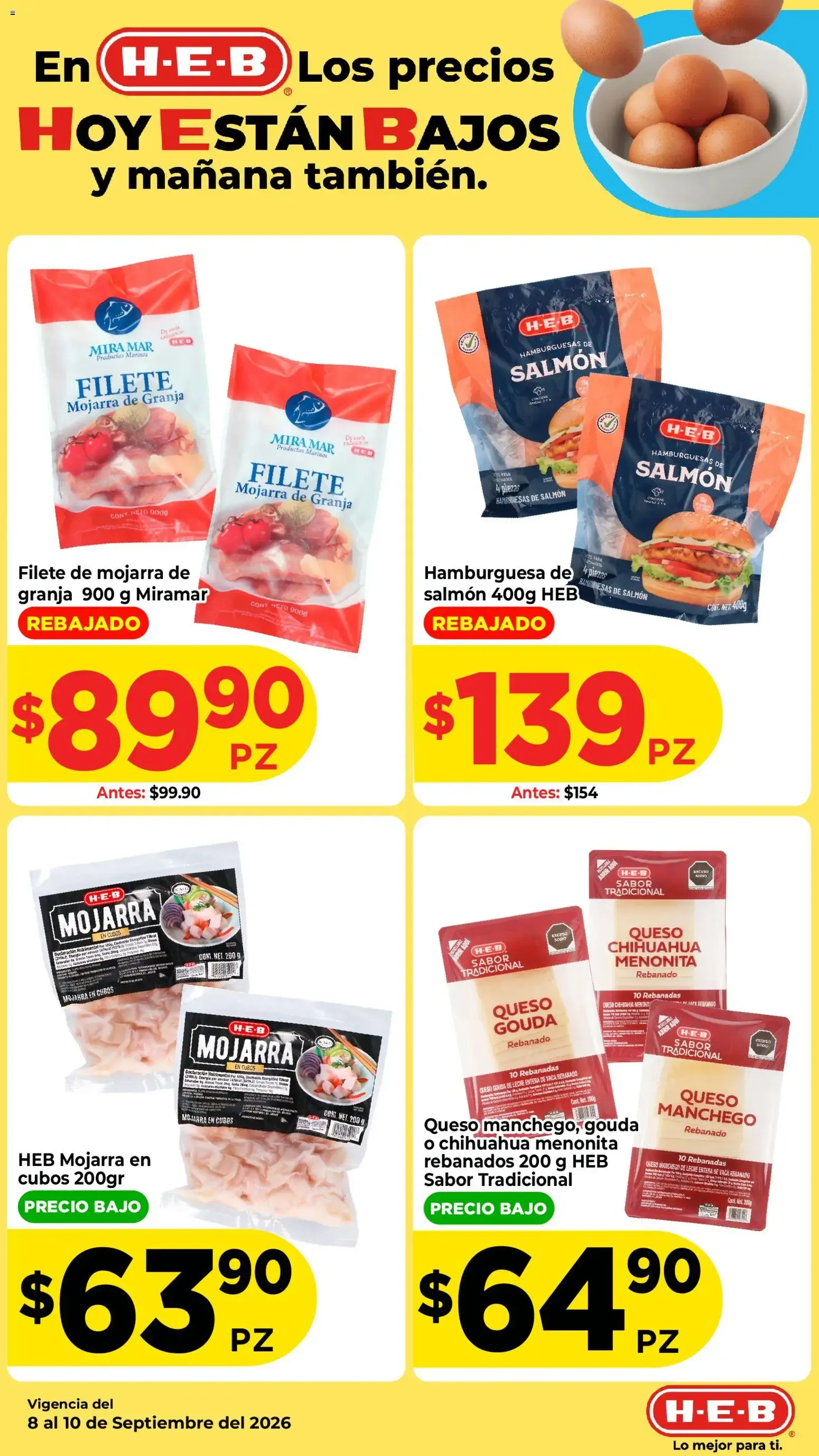 Catálogo de H-E-B folleto Ofertas (08/09/2026 - 10/09/2026) - catálogo en línea 8 de septiembre al 10 de septiembre 2026 - Pagina 2