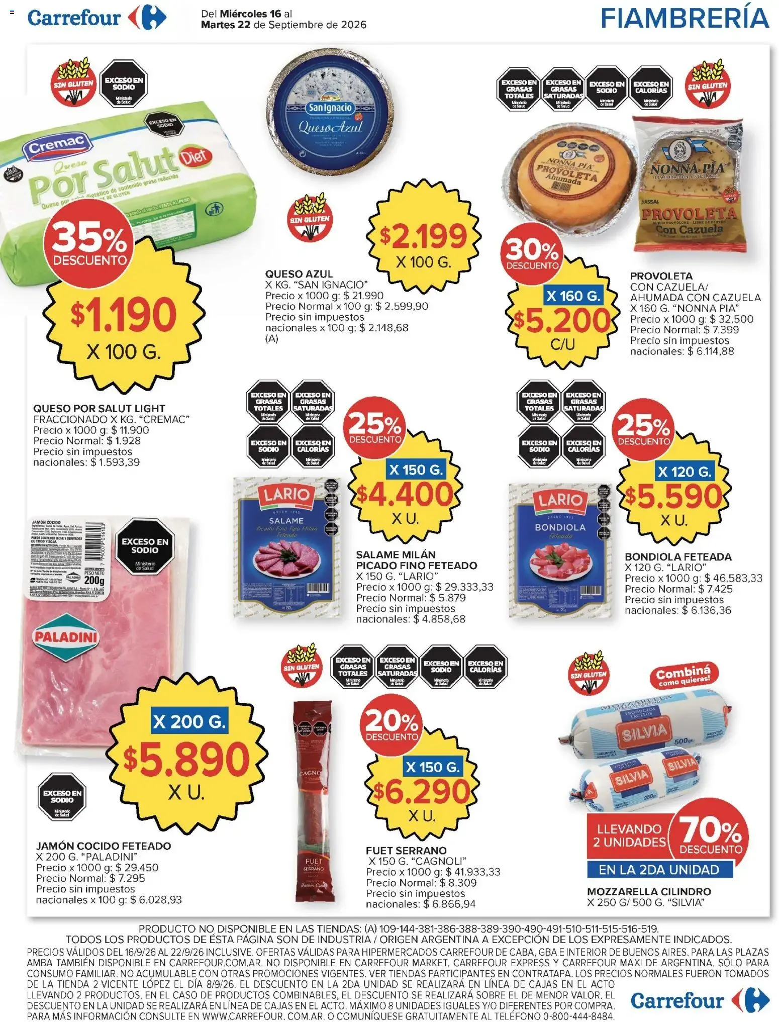 Ofertas de Carrefour - Carrefour Hiper Ofertas || del 16/09/2026 - 22/09/2026 || Promociones 16 de septiembre al 22 de septiembre 2026 - Página 10 del catálogo