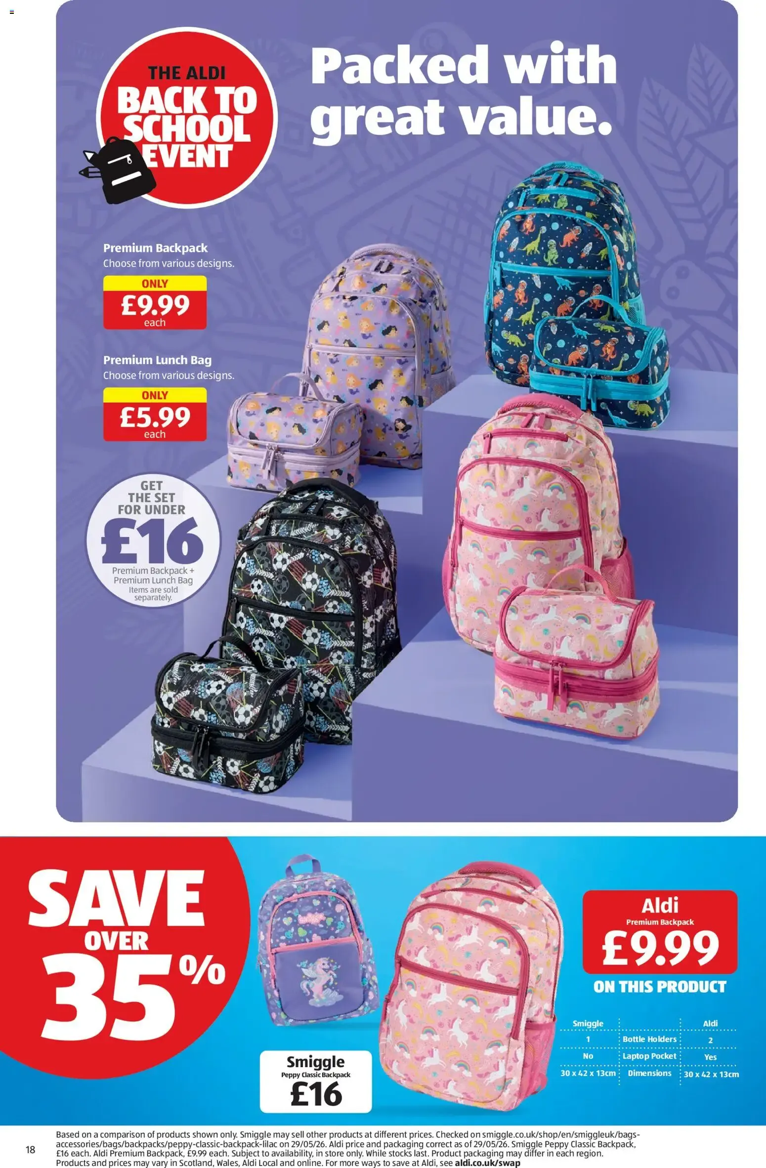 Aldi Specialbuys: Back to School Event 2026 from 22 June to 28 June 2026 - Catalogue Page 18