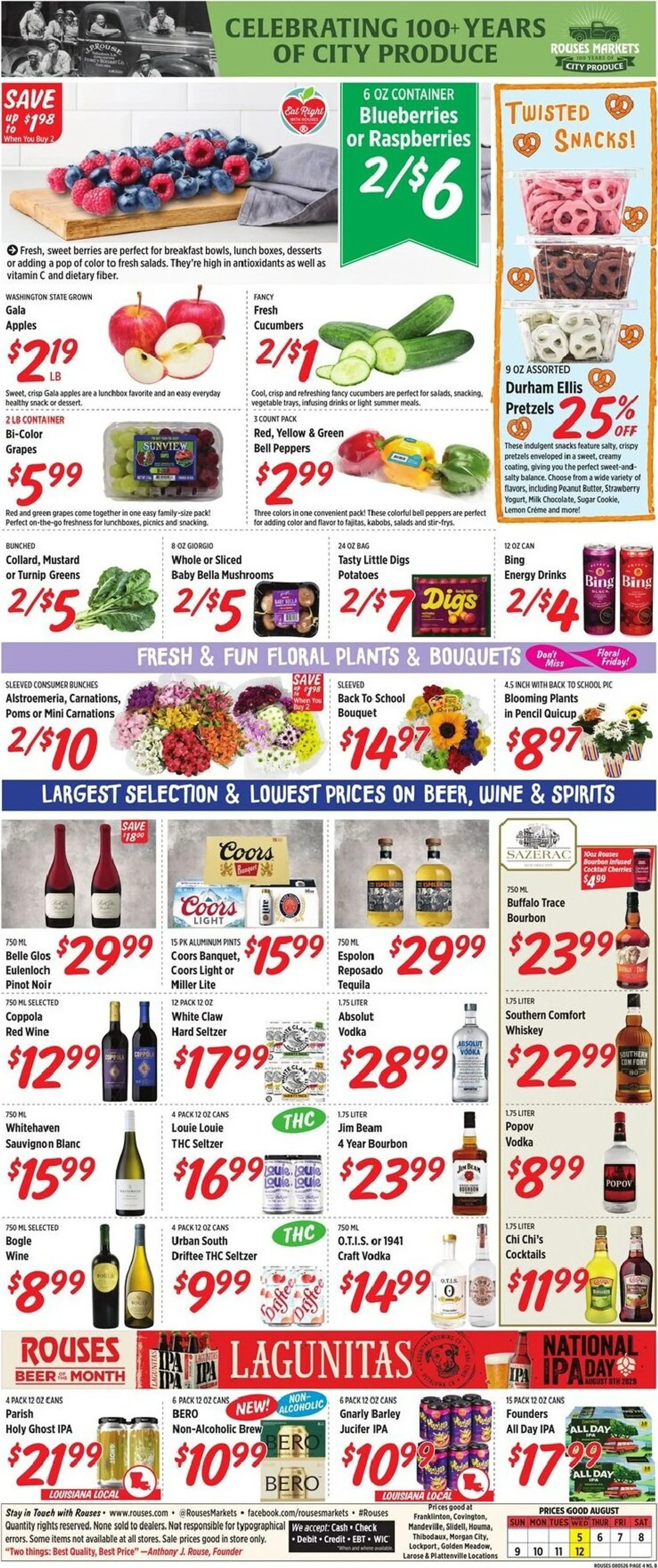 Weekly ad Rouses Truckload Sale from August 5 to August 12 2026 - Page 8