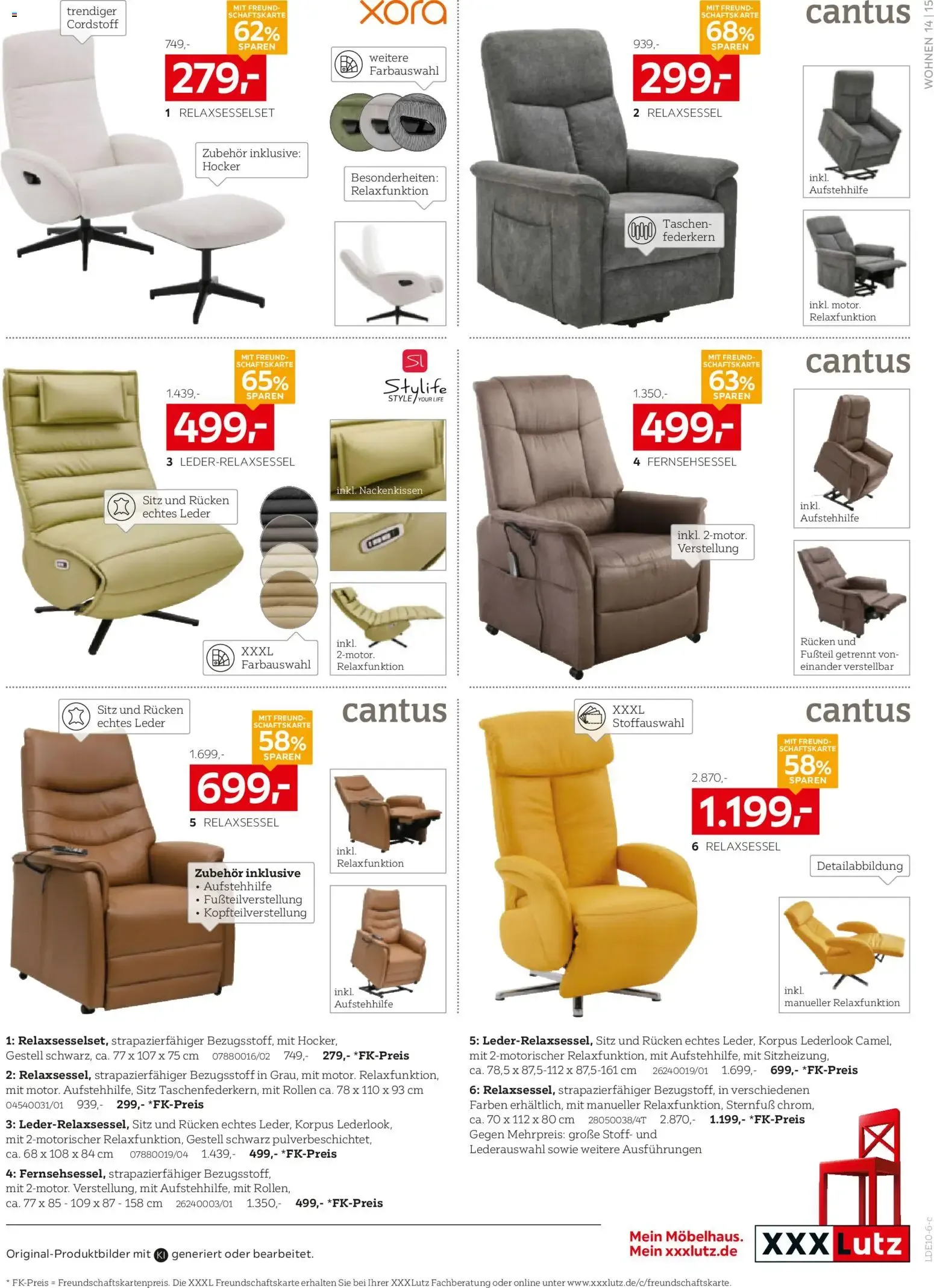 XXXLutz RED SHOPPING WEEK von 10. Oktober bis 24. Oktober 2026 - Prospekt seite 19