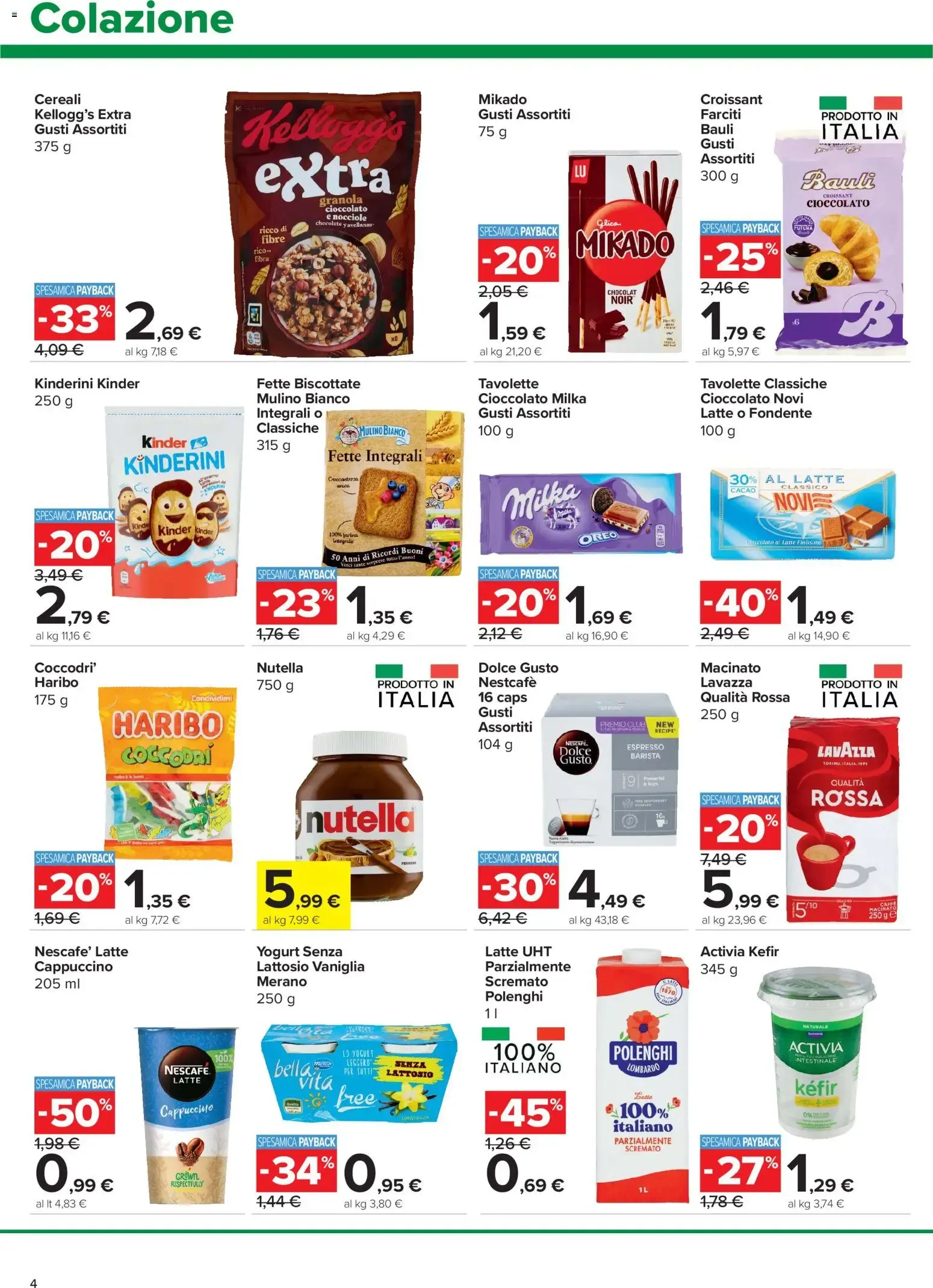 Carrefour Express: Prezzi Imbattibili da 24 settembre a 6 ottobre di 2026 - Pagina del volantino 4