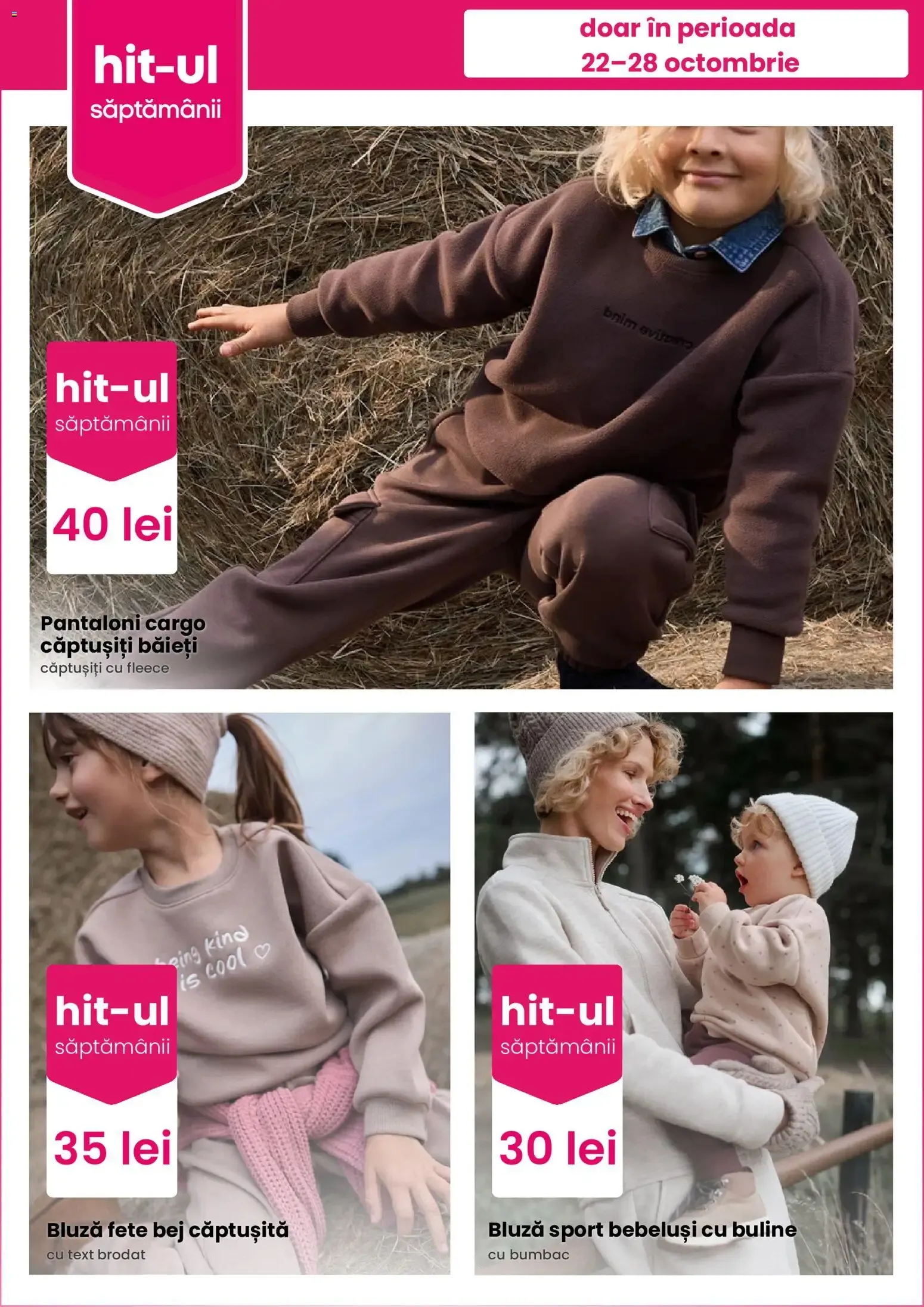Catalog Hit-ul săptămânii Pepco de la 22 octombrie până la 28 octombrie 2026 - Revista Pagina 3