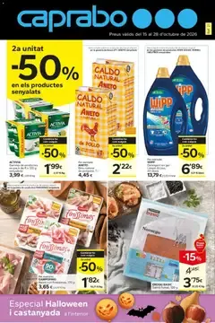 Folleto Caprabo 15/10/2026 || Ofertas - Catálogo