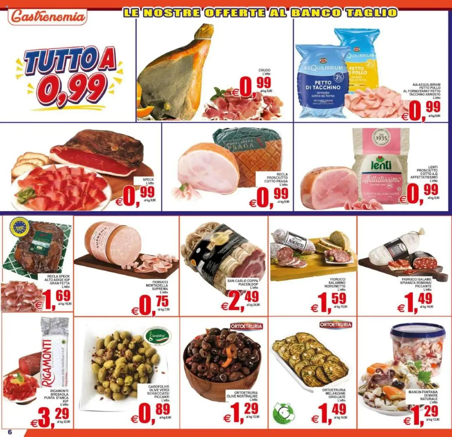 TUTTO A 0,99 da 31 luglio a 11 agosto di 2026 - Pagina del volantino 6