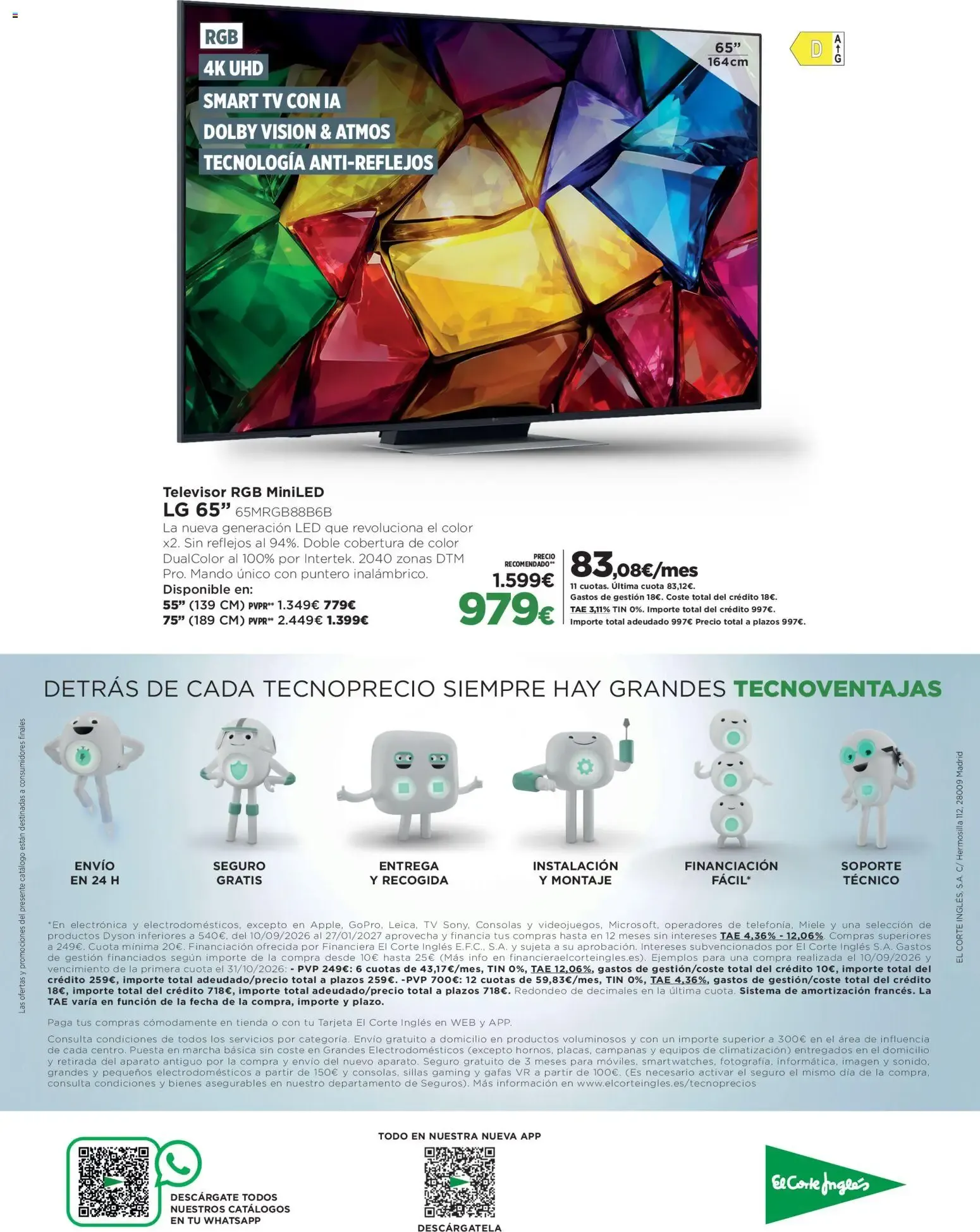 Catálogo de El Corte Inglés Los Tecnoprecios 05/10/2026 │Catálogo 5 de octubre al 21 de octubre 2026 - Página 20