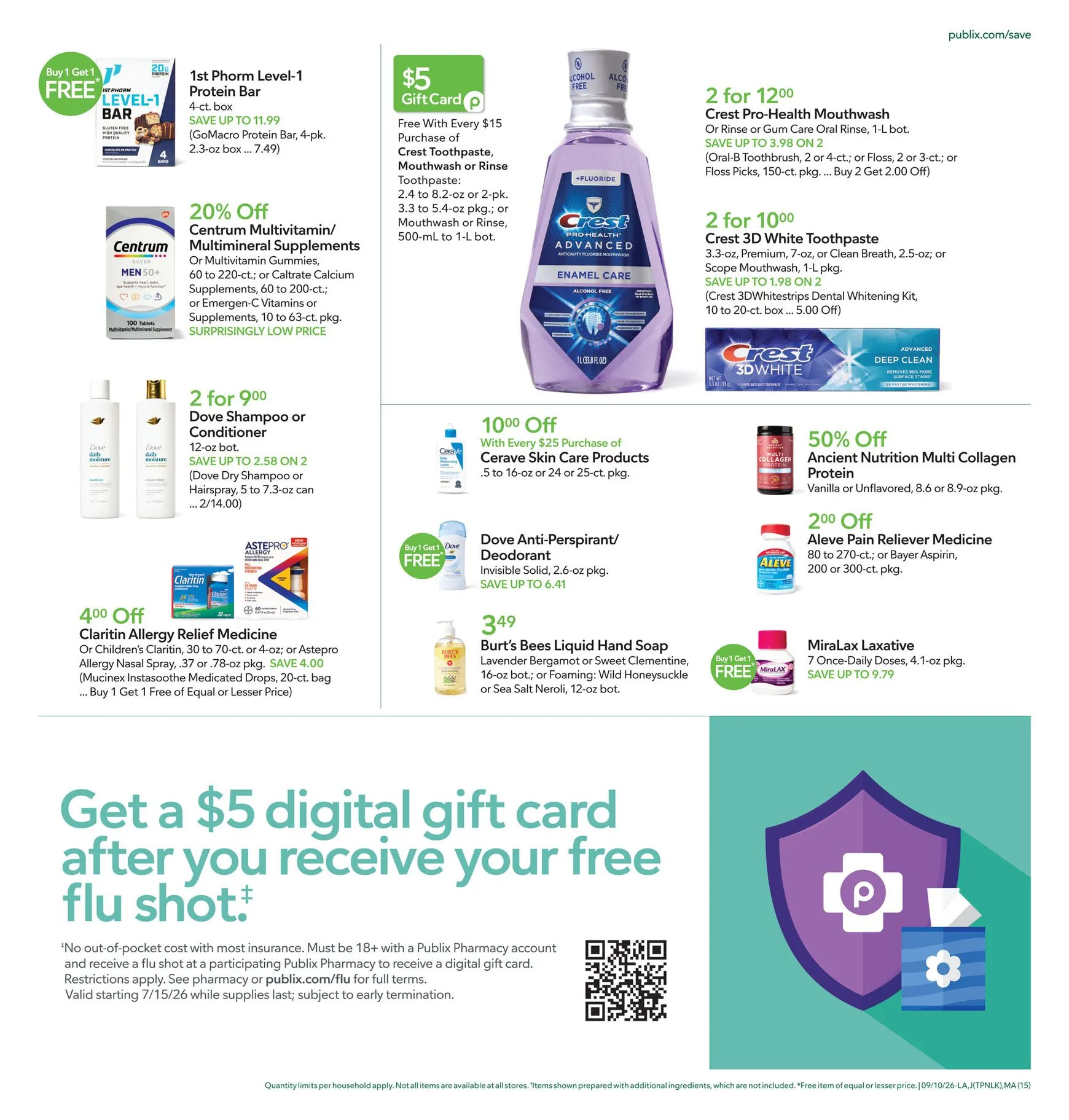 Weekly ad Kick off your cravings. Enjoy savings on game day must-haves. from September 10 to September 16 2026 - Page 15