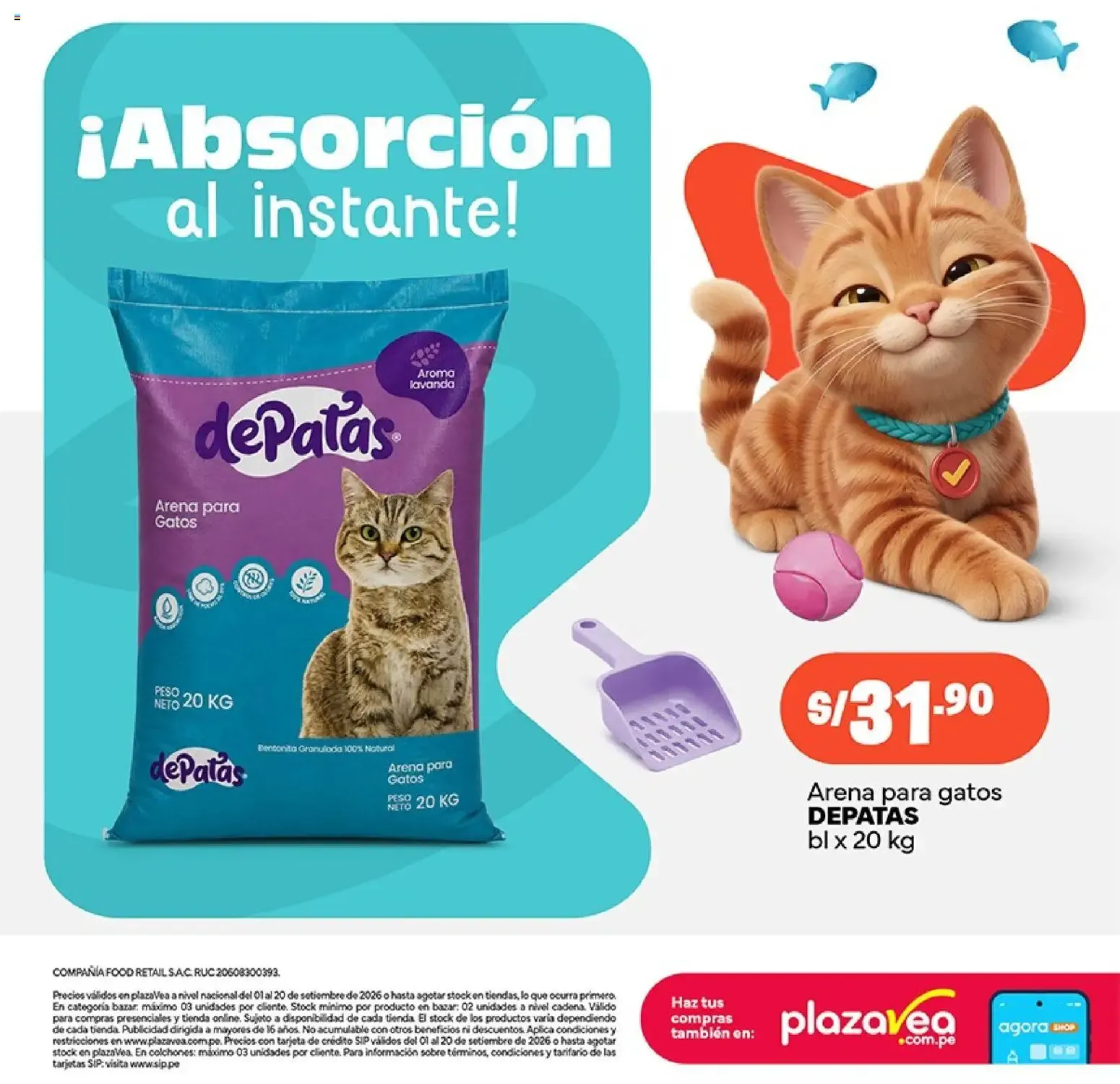 Catalogo de Catálogo Plaza Vea - Especial Mascotas N4 online del 01/09/2026 1 de setiembre al 20 de setiembre 2026 - Pag 16