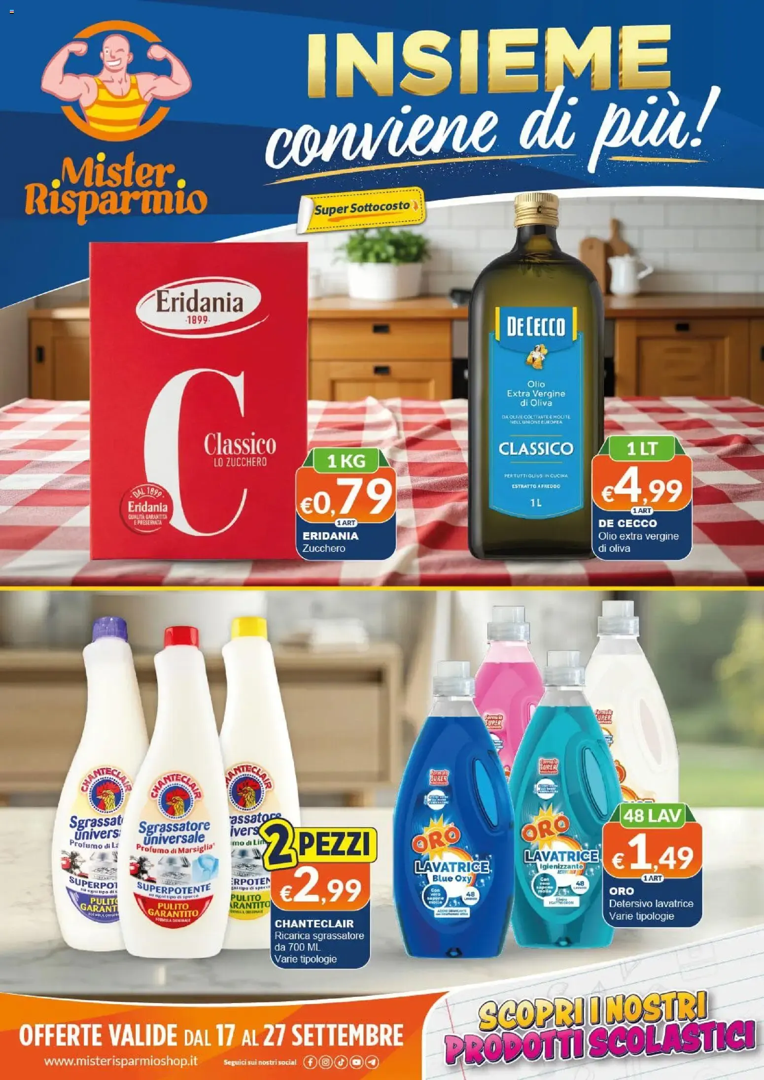Mister Risparmio: Insieme conviene di più!