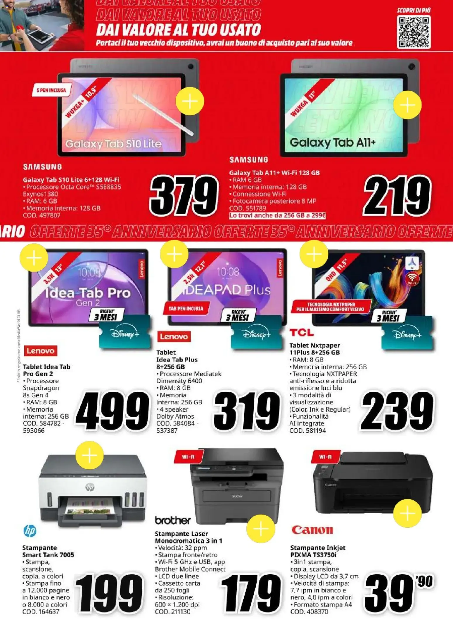 Media World: Che Spettacolo di Anniversario! 35 anni di offerte sul top della tecnologia da 14 settembre a 30 settembre di 2026 - Pagina del volantino 13
