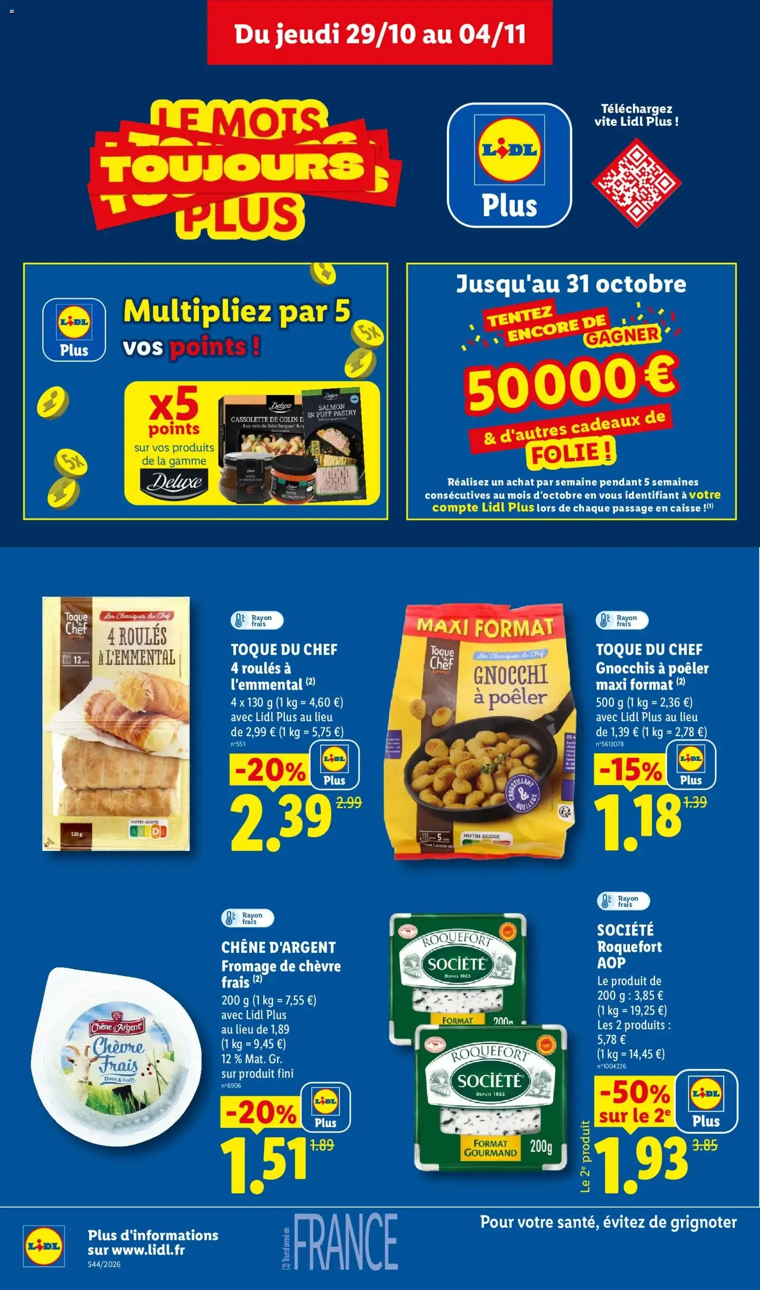 LIDL: Faites briller les fêtes à prix minis ! du 29 octobre au 4 novembre 2026 - Catalogue page 16