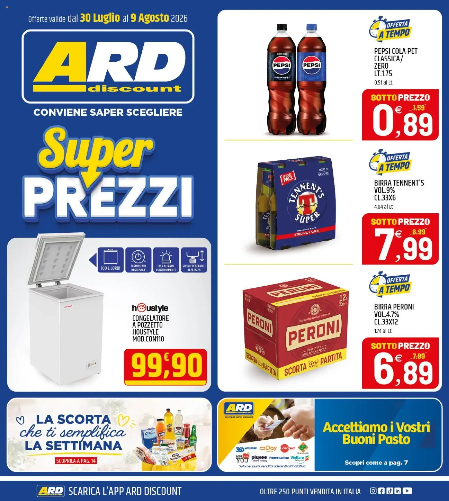 Nuovo ARD Discount volantino dal 30/07/2026 > offerte anteprima 🛍️ da 30 luglio a 9 agosto di 2026 - Pagina del volantino 1