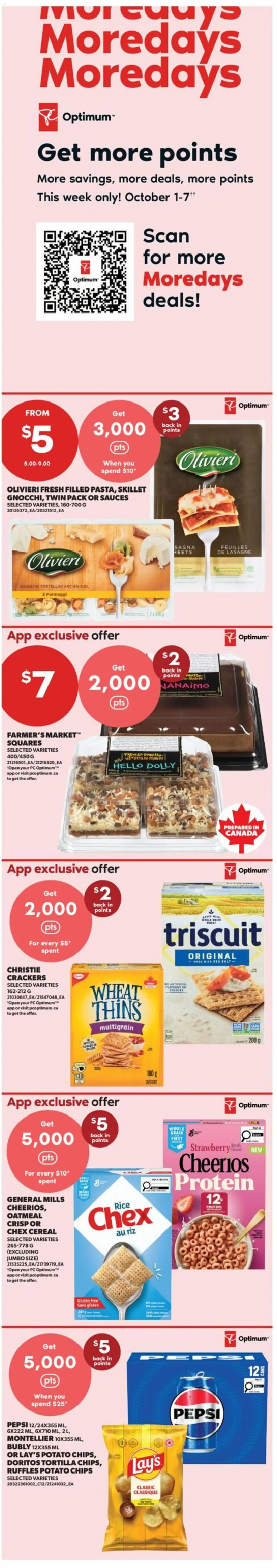Moredays: Get more points and deals from October 1 to October 7 2026 - flyer page 1