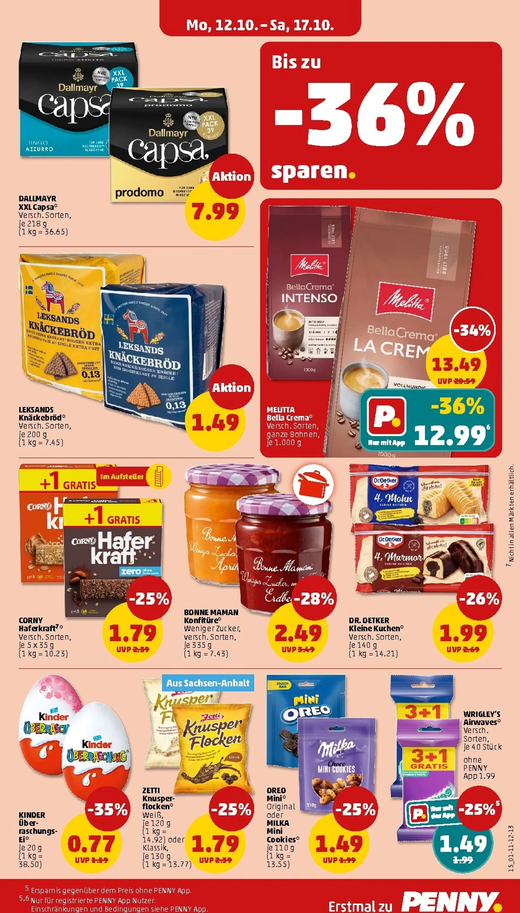 PENNY Prospekt nächste Woche – von Montag 12.10.2026 bis Samstag 17.10.2026 von 12. Oktober bis 17. Oktober 2026 - Prospekt seite 17